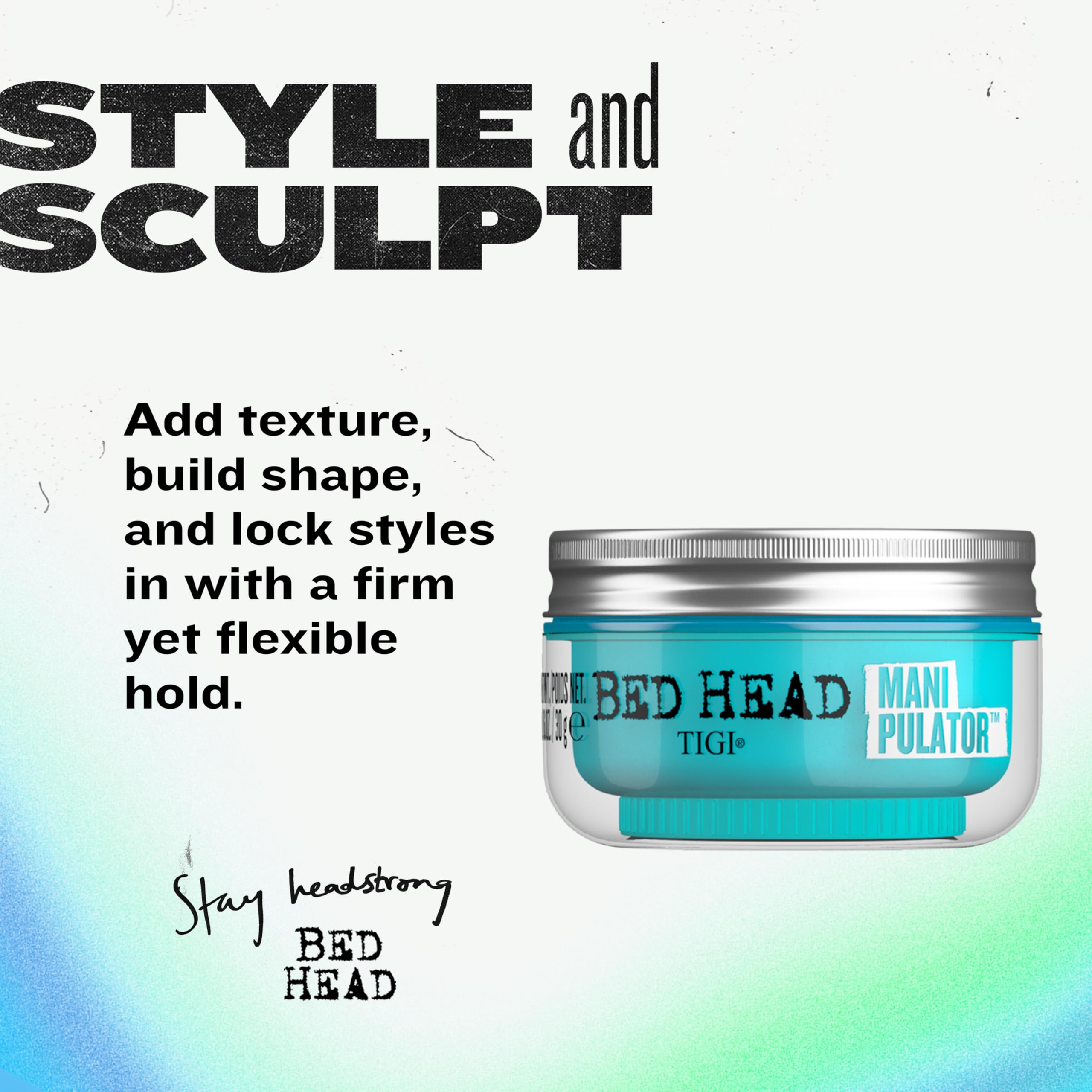 Bed Head By Tigi Manipulator Texturizing Putty Firm Hold Styling Putty for