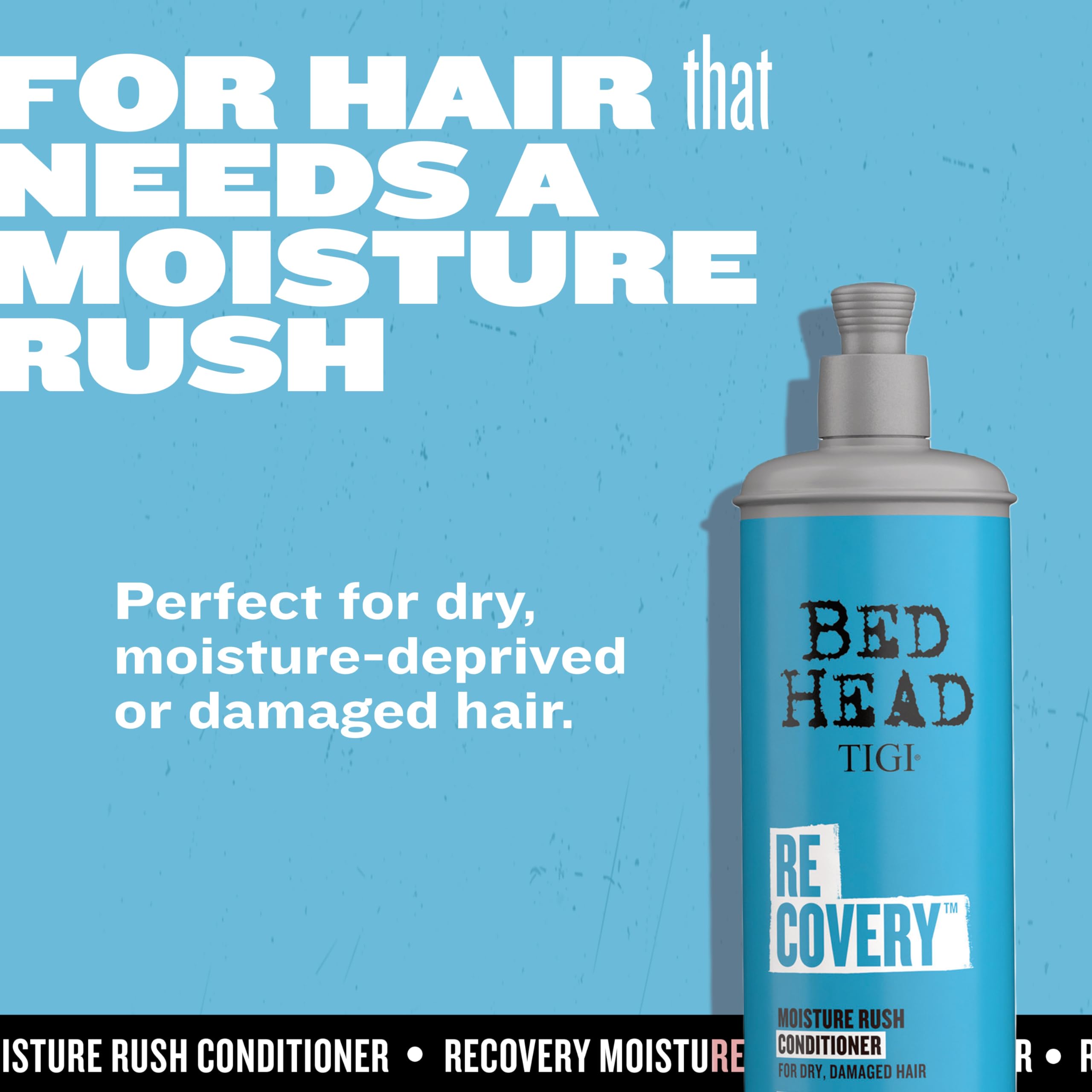 Tigi Bed Head Recoverytm Moisturizing Conditioner for Dry Hair 13.53 Fl Oz - Thumbnail 3