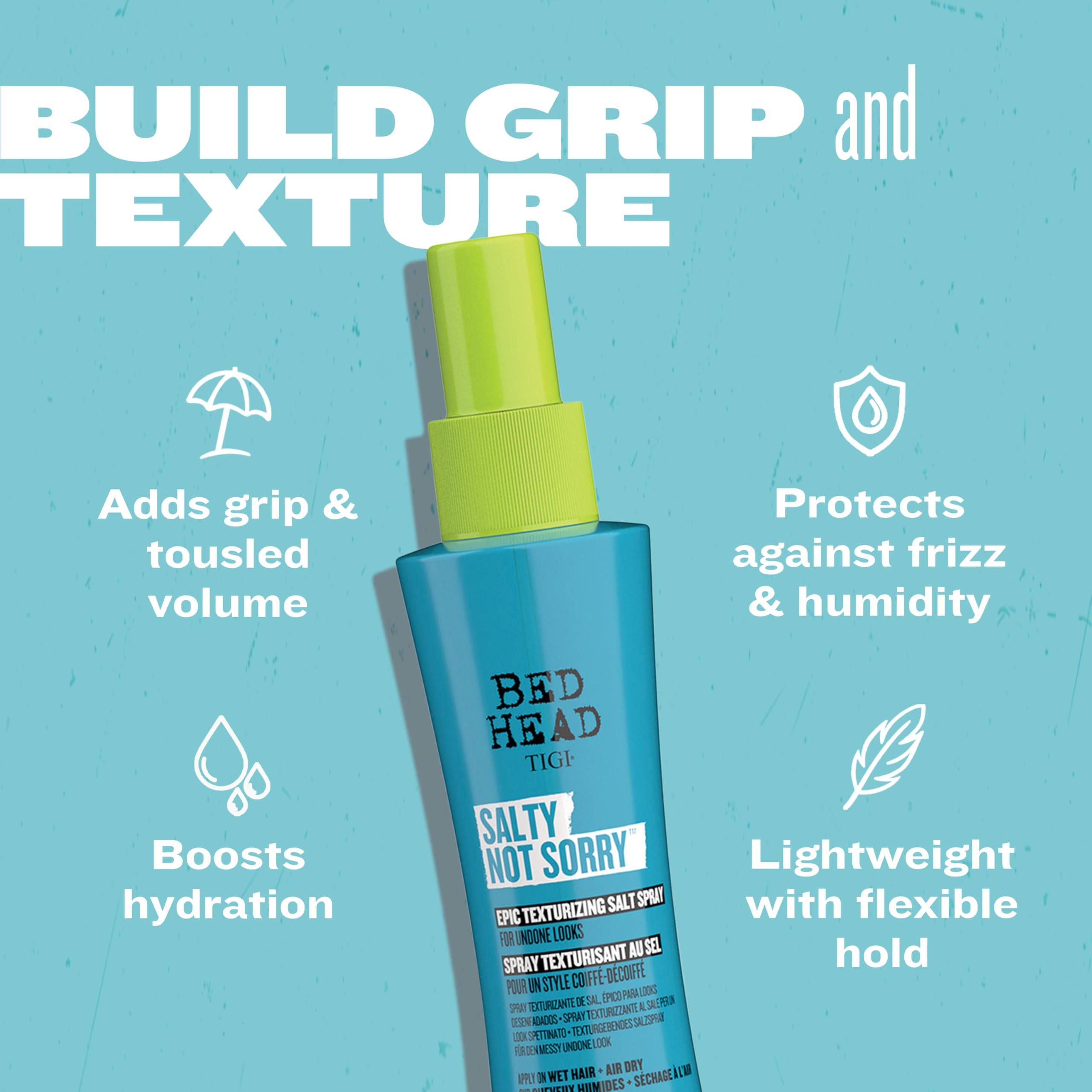 Tigi Bed Head Salty Not Sorry Texturizing Salt for Natural Undone Hairstyles - Thumbnail 2
