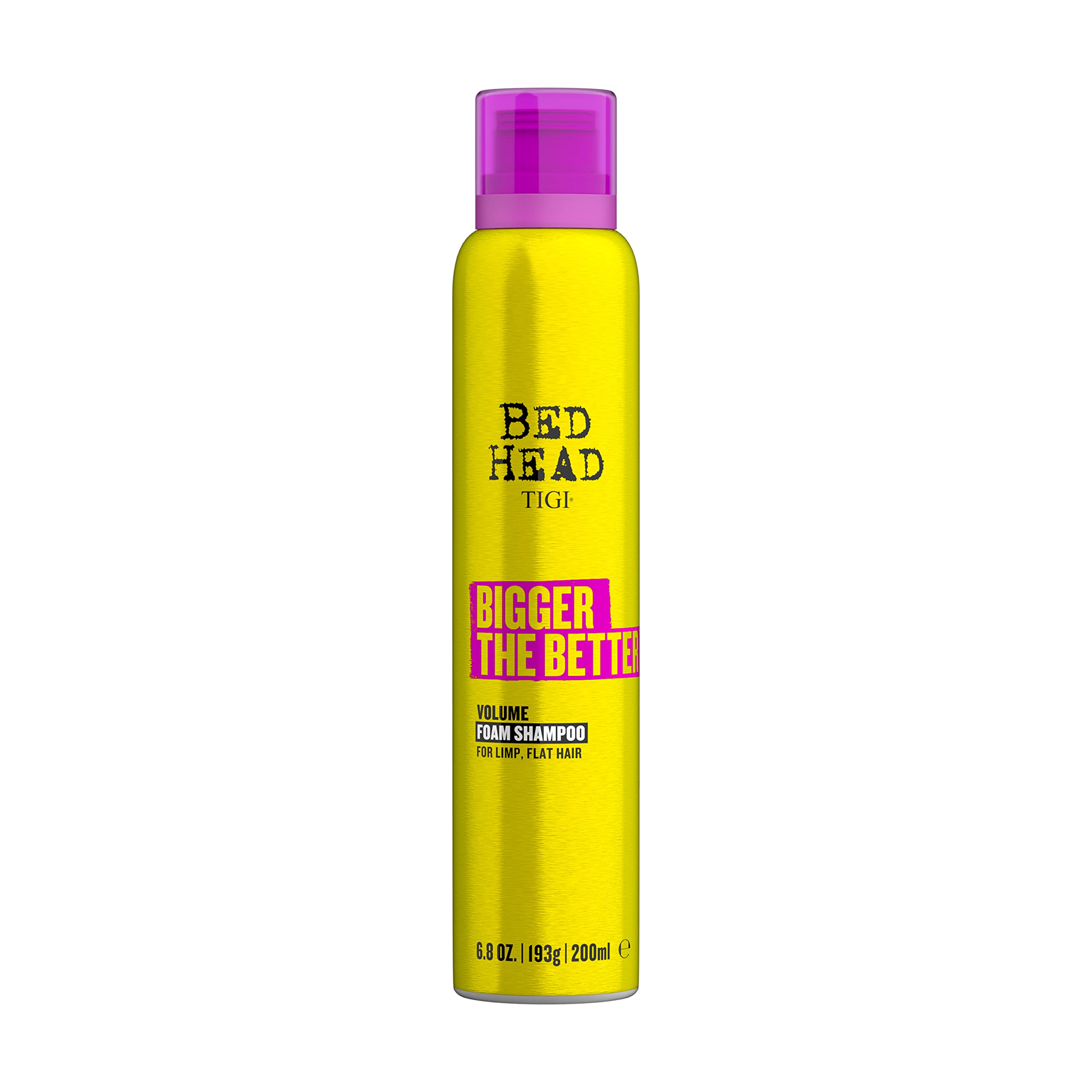 Tigi Bed Head Bigger the Better Volume Foam Shampoo for Fine Hair 6.8 oz - Thumbnail 2