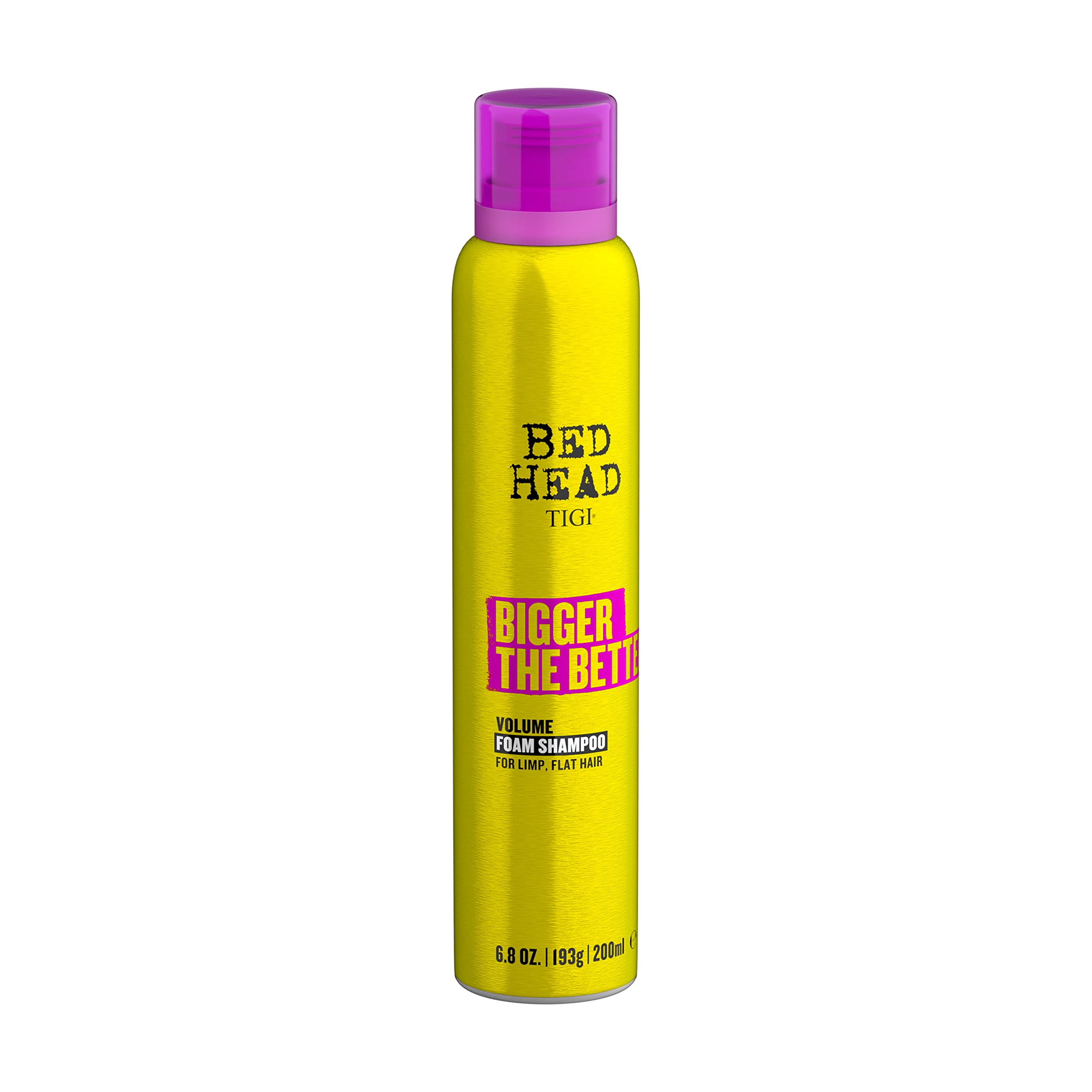 Tigi Bed Head Bigger the Better Volume Foam Shampoo for Fine Hair 6.8 oz - Thumbnail 3