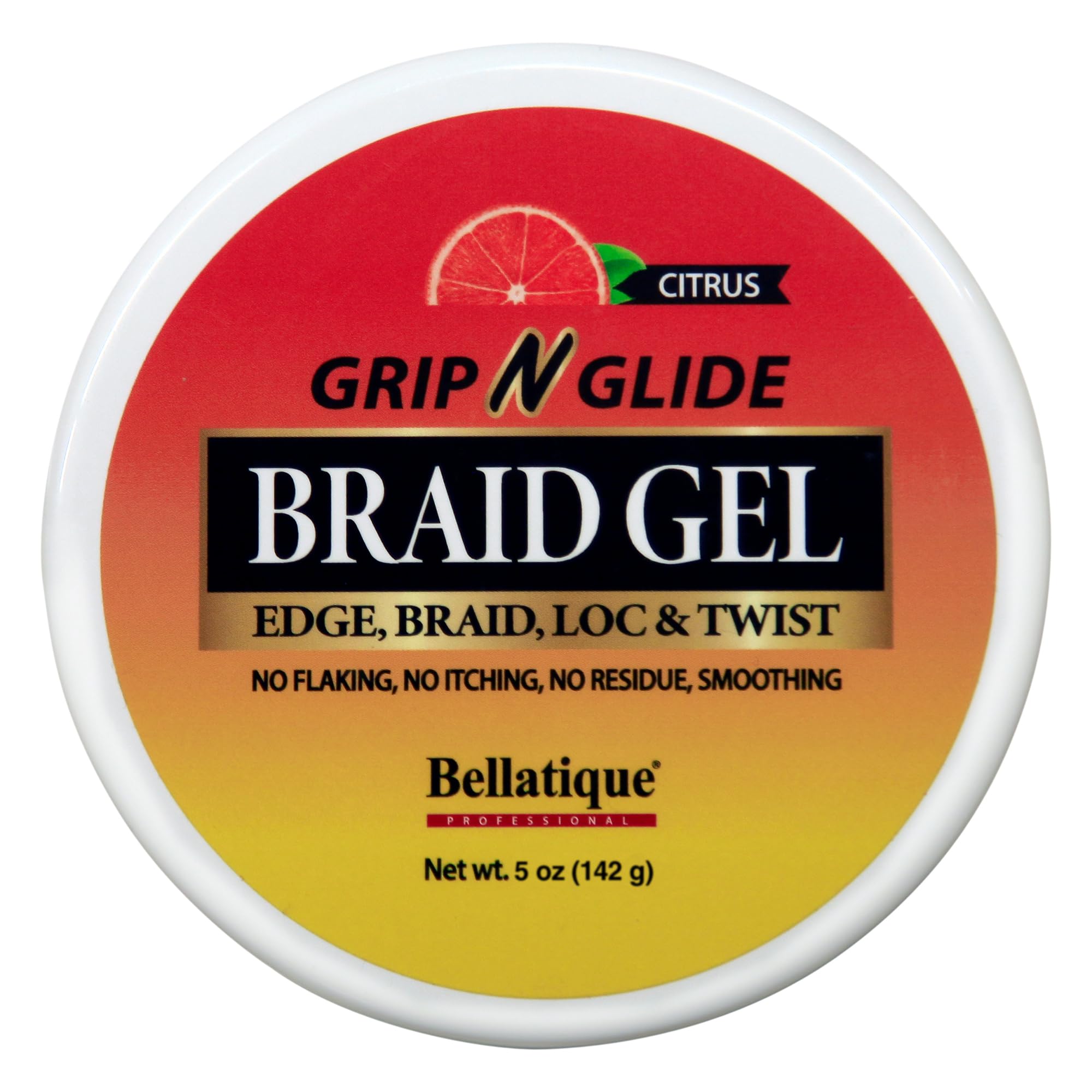 Bellatique Grip N Glide Braiding Gel Maximum Hold for Loc Twist No Flaking No - Thumbnail 2
