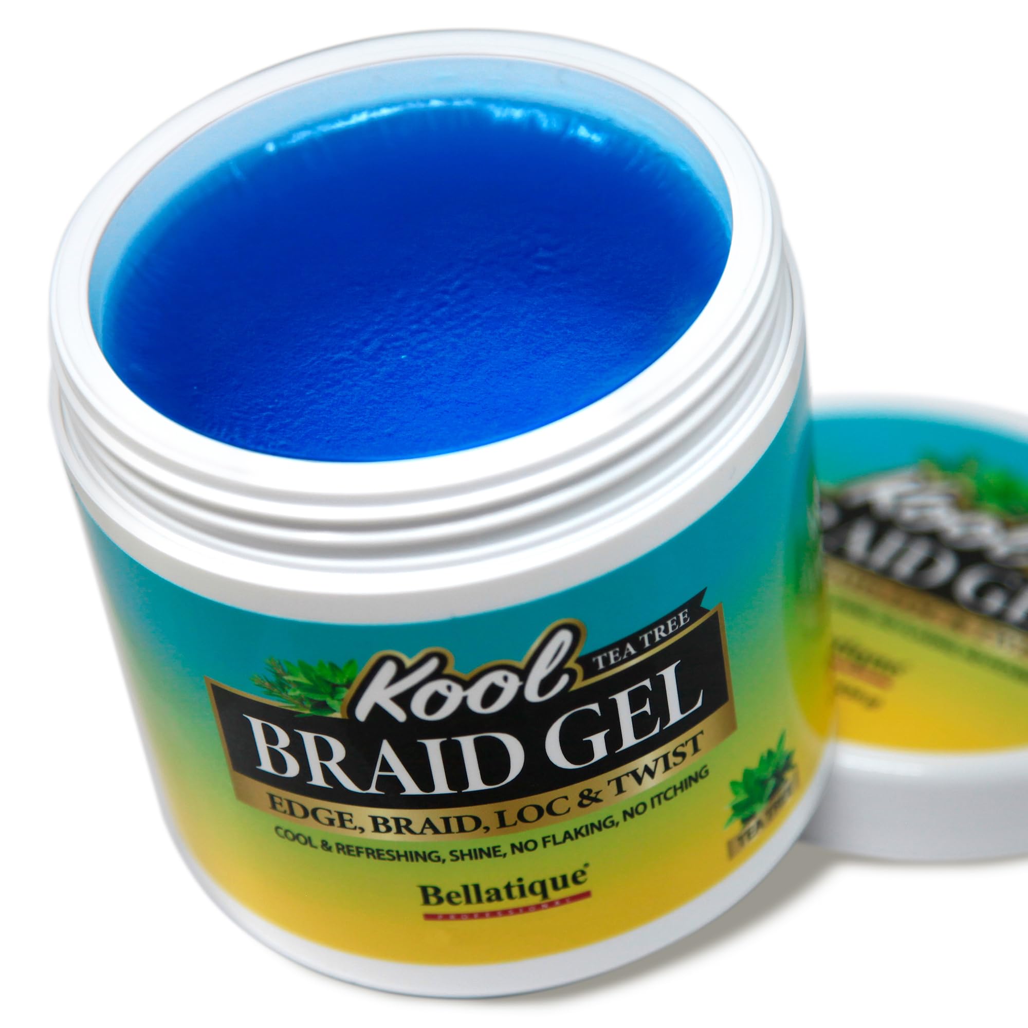 Bellatique Kool Braiding Gel Maximum Hold for Loc Twist No Flaking No Whitening - Thumbnail 2