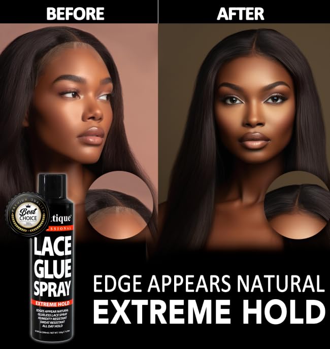 Bellatique Lace Glue Extreme Hold. Edges Appear Natural Humidity Resistant - Thumbnail 2