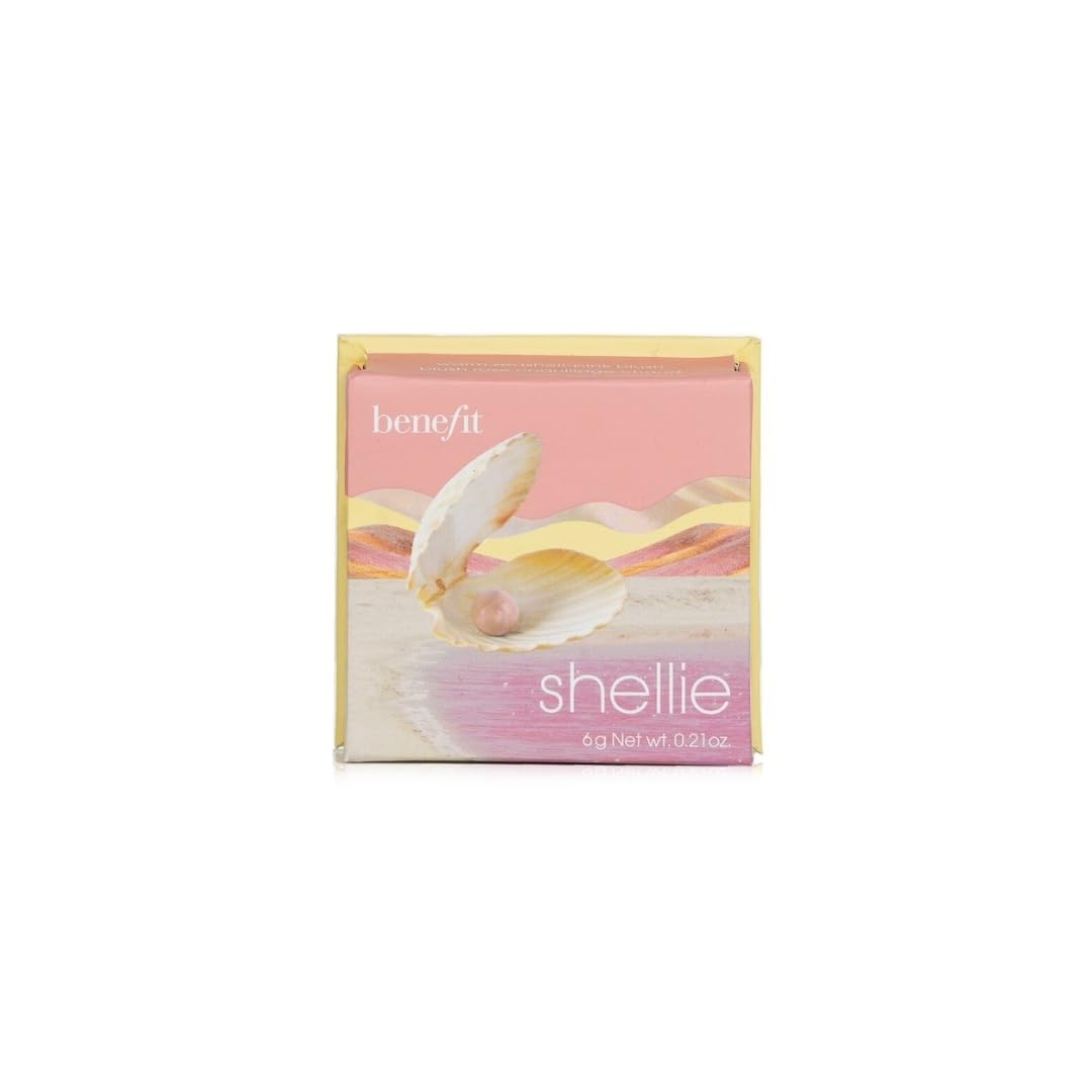 Benefit Shellie Warm Seashell Pink Blush 0.21 oz - Thumbnail 2