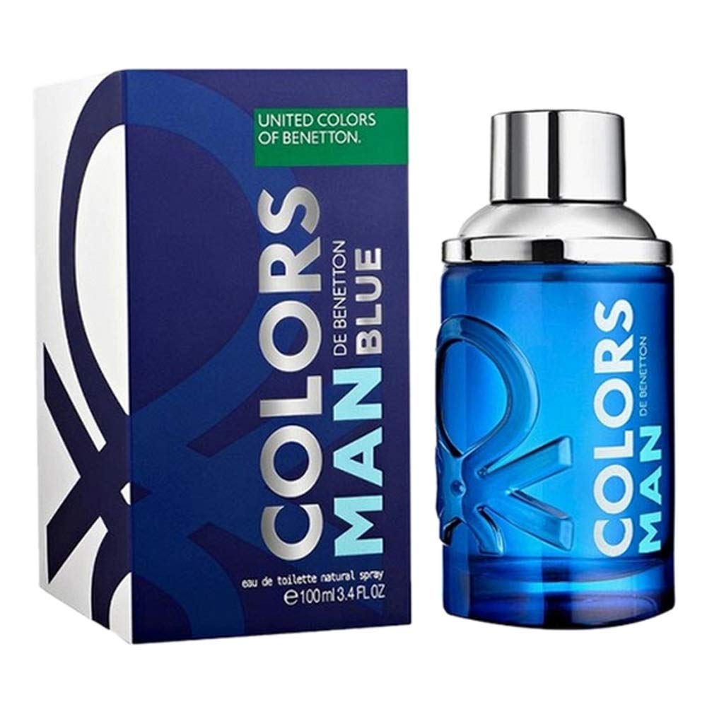 Benetton Colors Man Blue For Men EDT 3.4 oz - Thumbnail 1