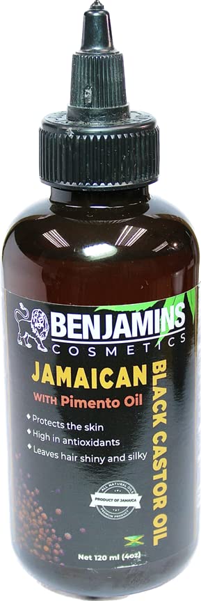 Benjamins Cosmetics Jamaican Black Castor Oil With Pimento Oil