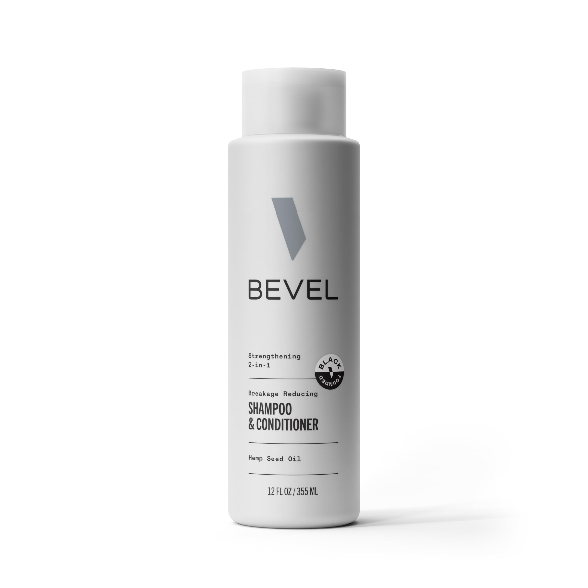 Bevel Shampoo and Conditioner With Hemp Seed Oil and Biotin 2 In 1
