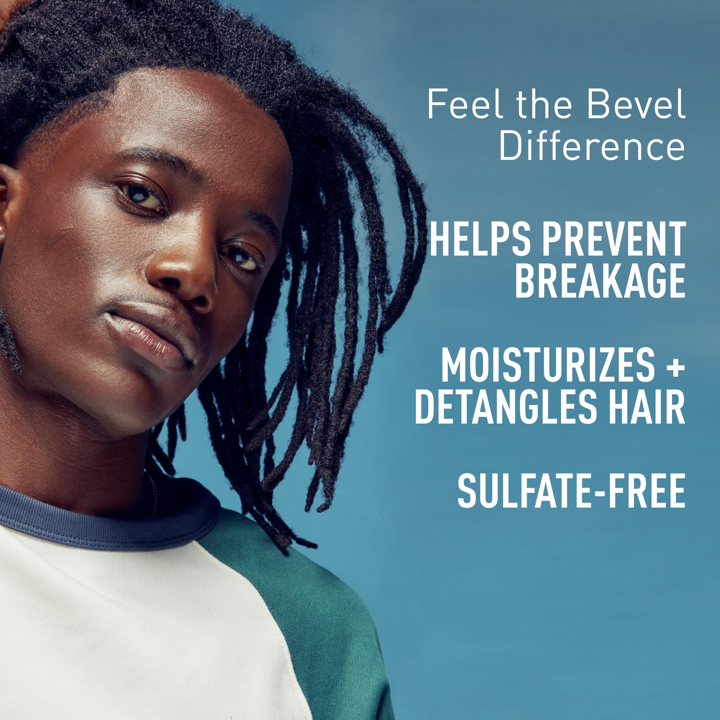 Bevel Hair Conditioner With Coconut Oil and Shea Butter Sulfate Free - Thumbnail 2