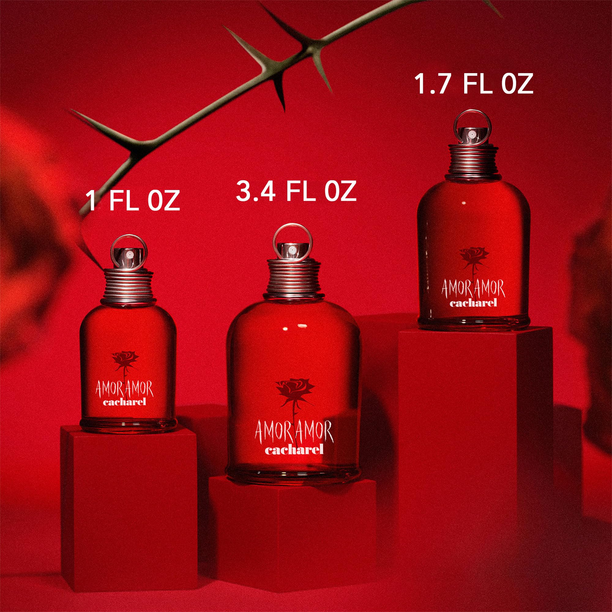 Cacharel Amor Amor Notes of Blackcurrant Lily of the Valley Vanilla Floriental - Thumbnail 3