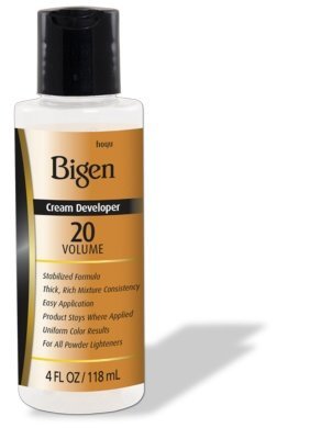 Bigen P R Cream Developer 20 Volume 4 oz