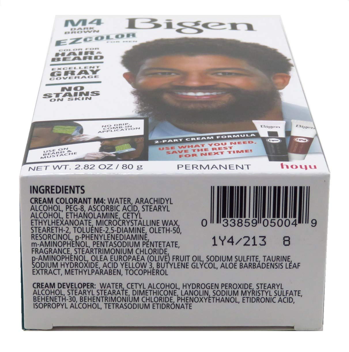 Bigen Color Dark M4 Brown For Men - Thumbnail 2