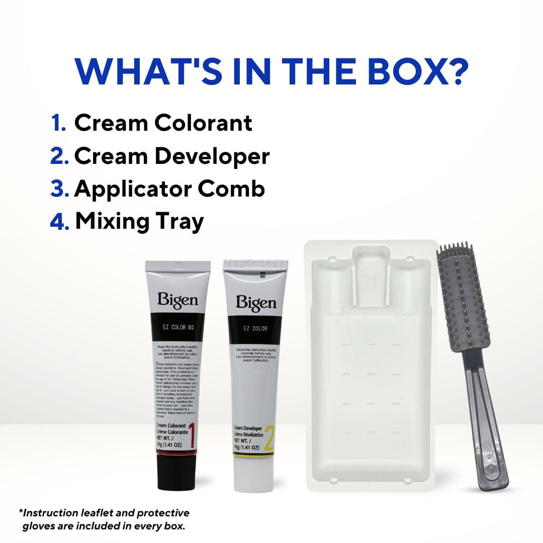 M4n Bigen Ez Color Natural Brown 3 Pack For Men - Thumbnail 3