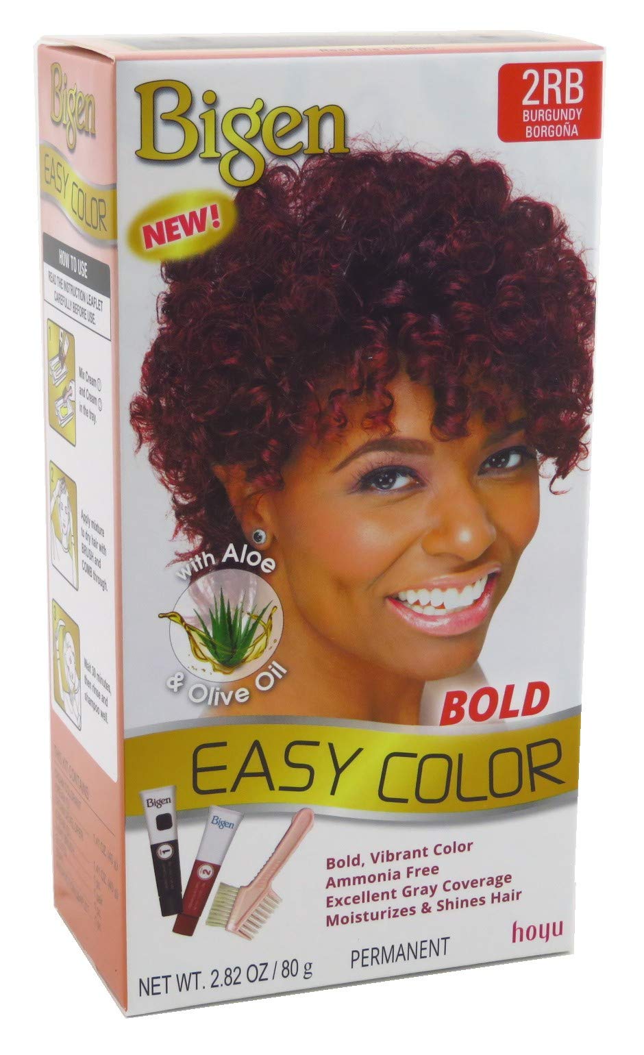 Bigen Easy Color #2rb Burgundy 2.82 oz