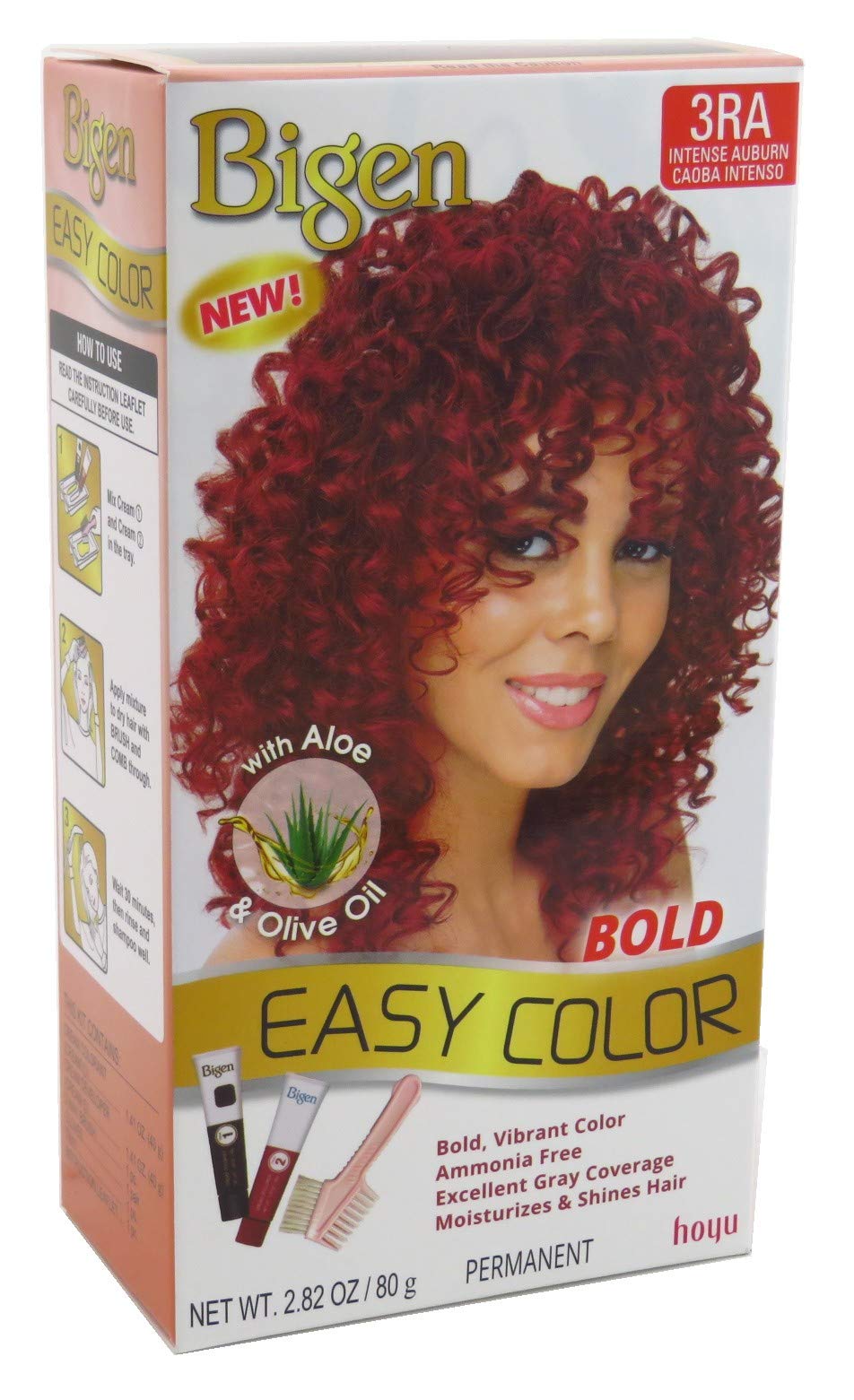 Bigen Easy Color #3ra Intense Auburn 2.82 oz