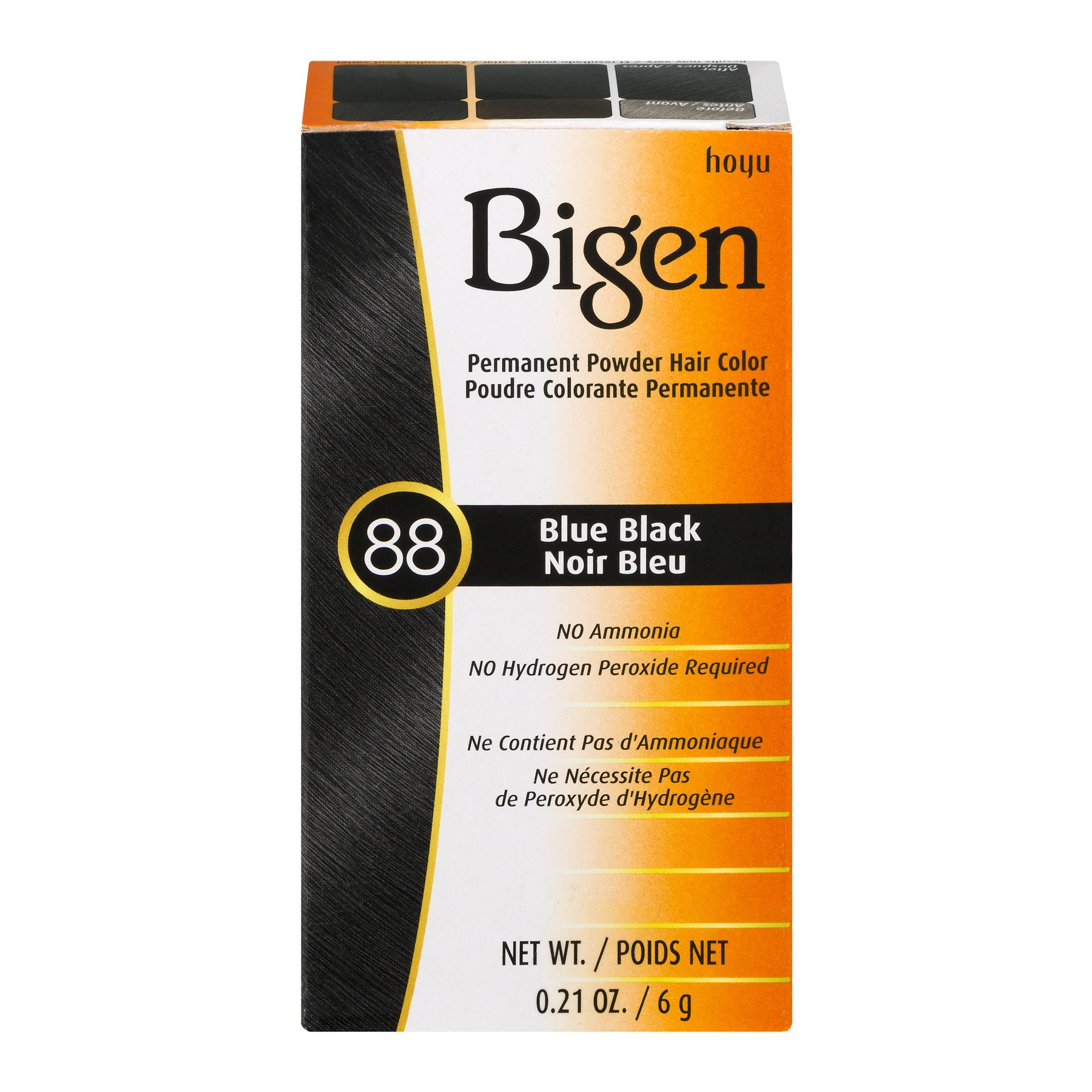 Bigen Hair Color #88 Blue Black 1 Count