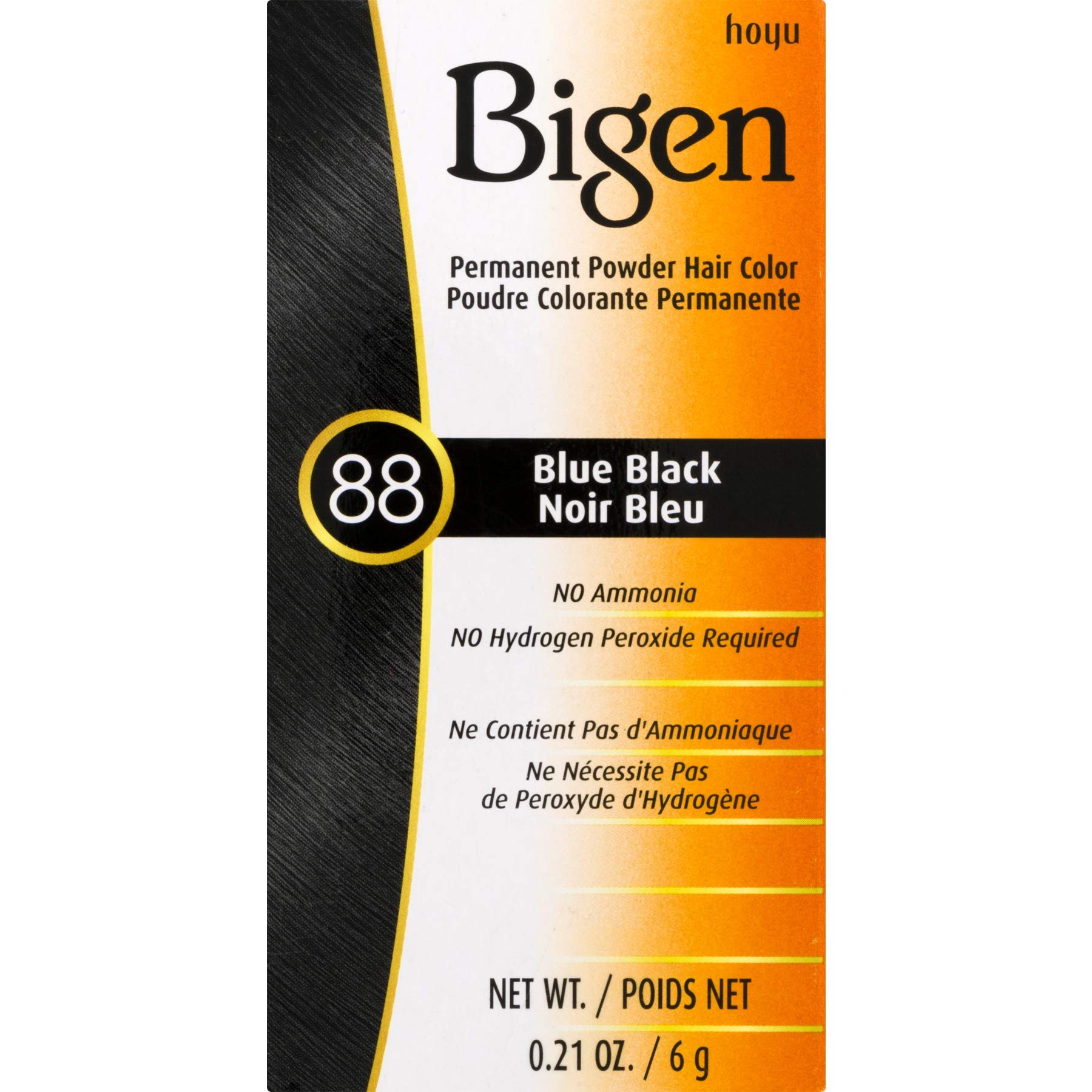 Bigen Hair Color #88 Blue Black 1 Count - Thumbnail 2