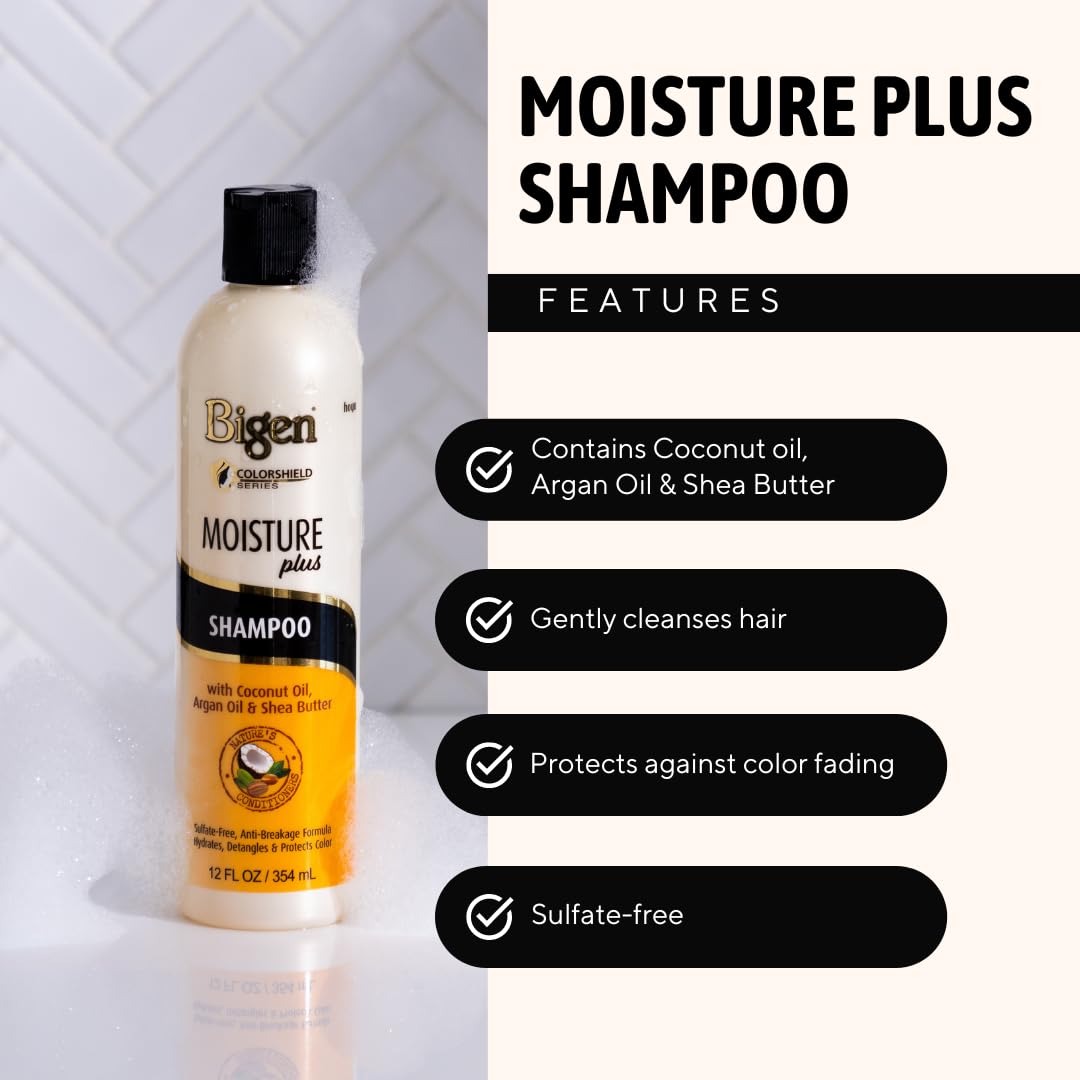 Bigen Moisture Plus Shampoo 2 Pack 12 oz - Thumbnail 2