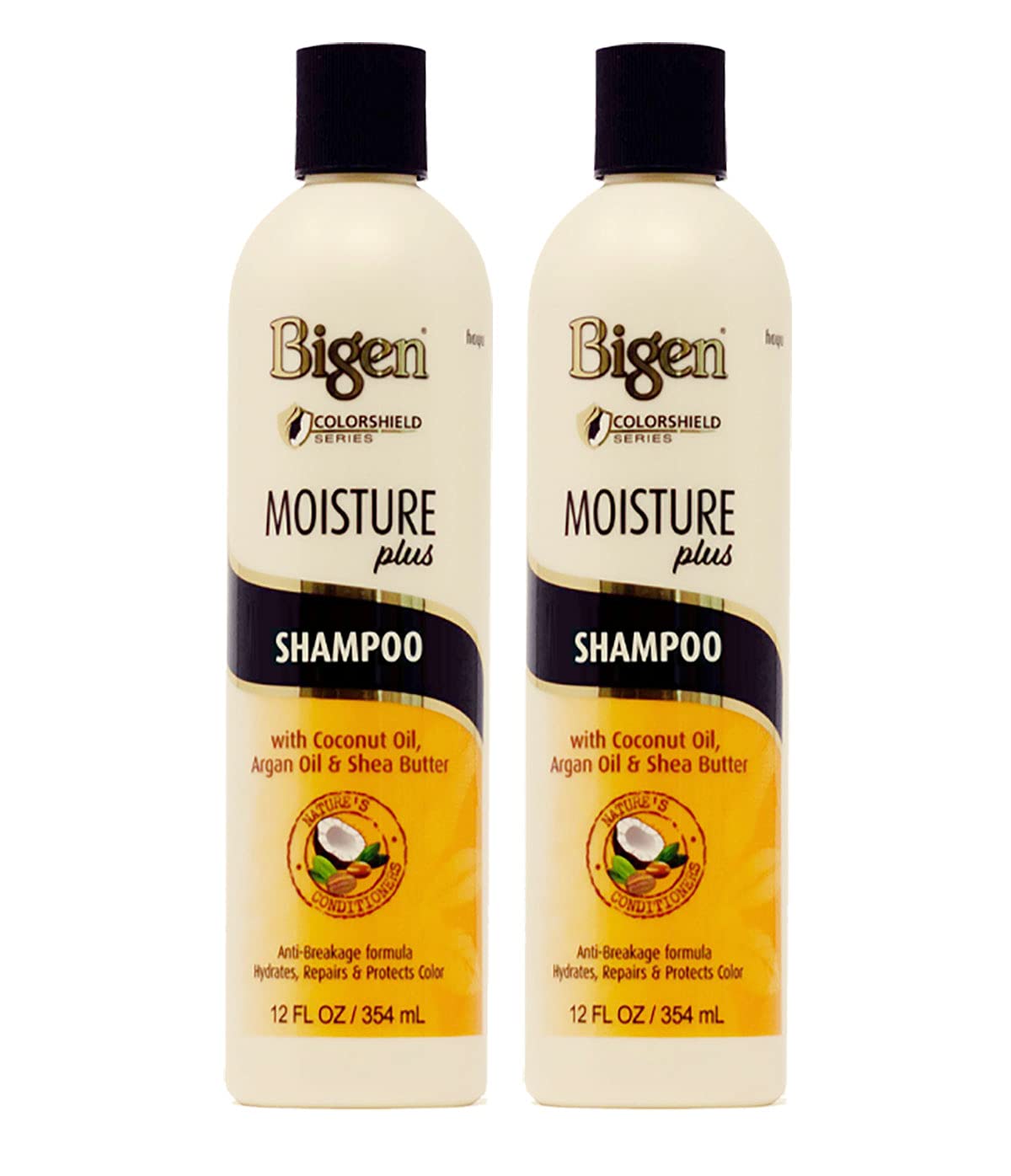 Bigen Moisture Plus Shampoo 2 Pack 12 oz