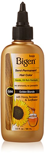 Bigen Semi Permanent Hair Color Bspgb6 Golden Blonde 3 Fl Oz - Thumbnail 3