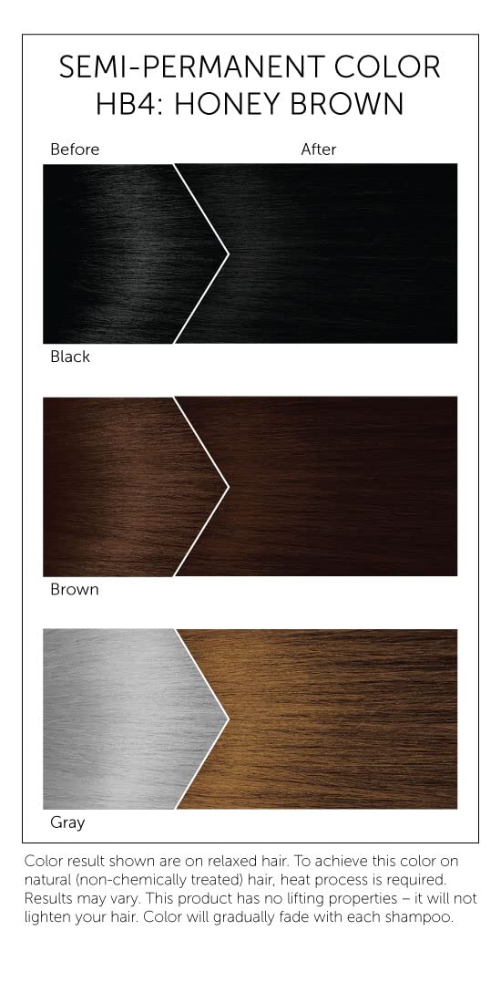 Hb4 Honey Brown Bigen Semi Permanent Hair Color - Thumbnail 3