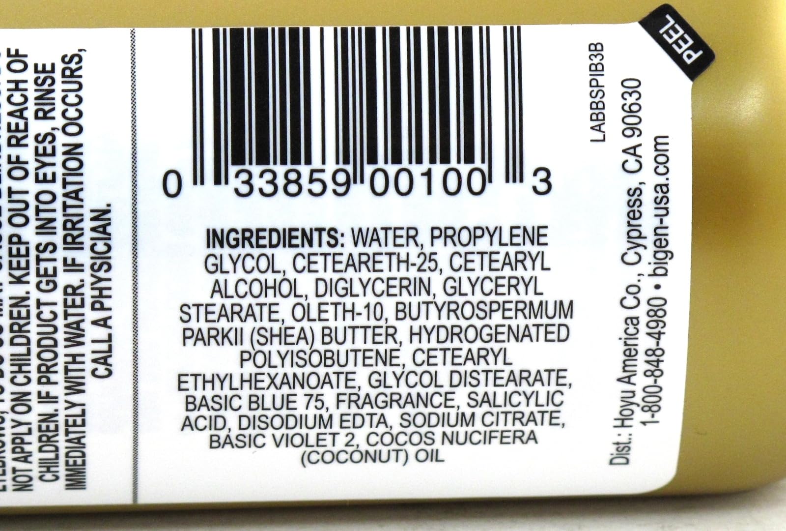 Bigen Semi Permanent Haircolor #ib3 Indigo Blue 88 ml (3 oz) - Thumbnail 2