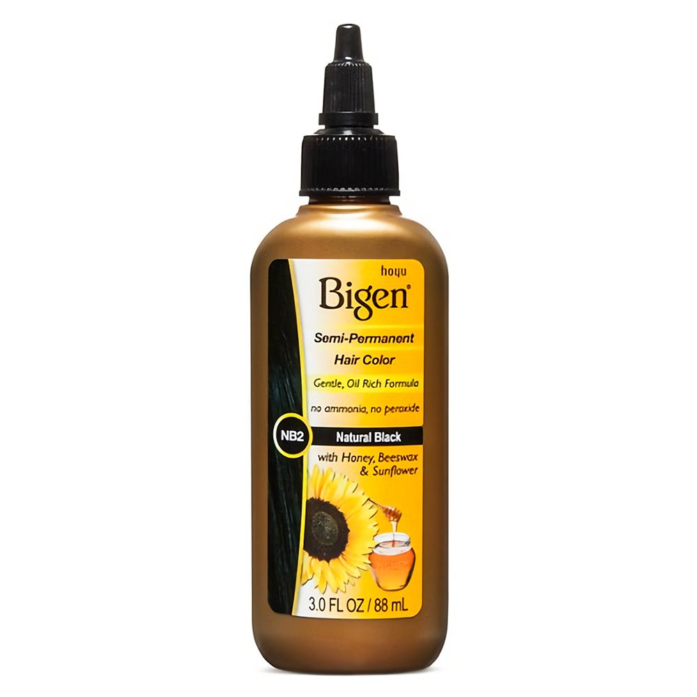 Bigen Semi Permanent Hair Color Natural Black 3 Fl Oz - Thumbnail 2