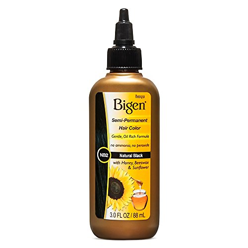 Bigen Semi Permanent Hair Color Natural Black 3 Fl Oz - Thumbnail 3