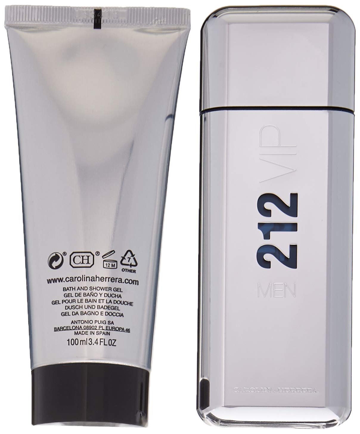 Carolina Herrera 212 Vip 2piece Travel Set For Men EDT 3.4 oz - Thumbnail 2