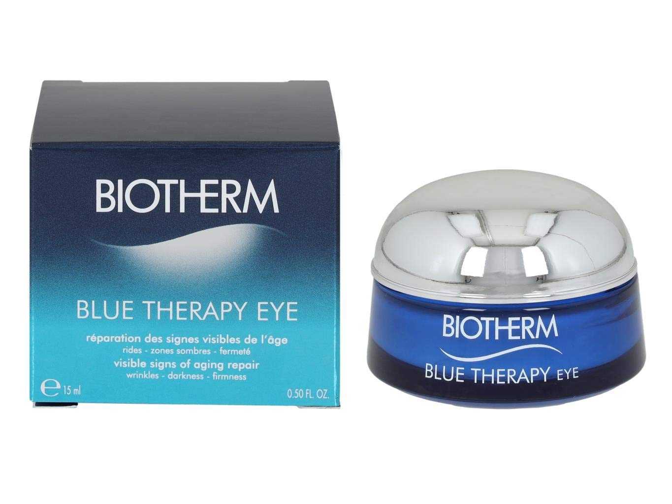Blue Therapy Eye Visible Signs of Aging Repair Biotherm Cream Unisex Unisex 0.5