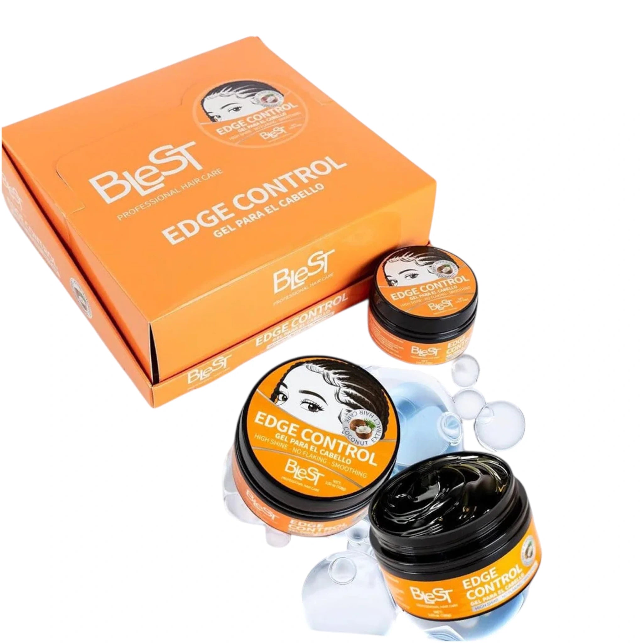 (12-pack) Blest Edge Control Gel Coconut Extract - Thumbnail 2