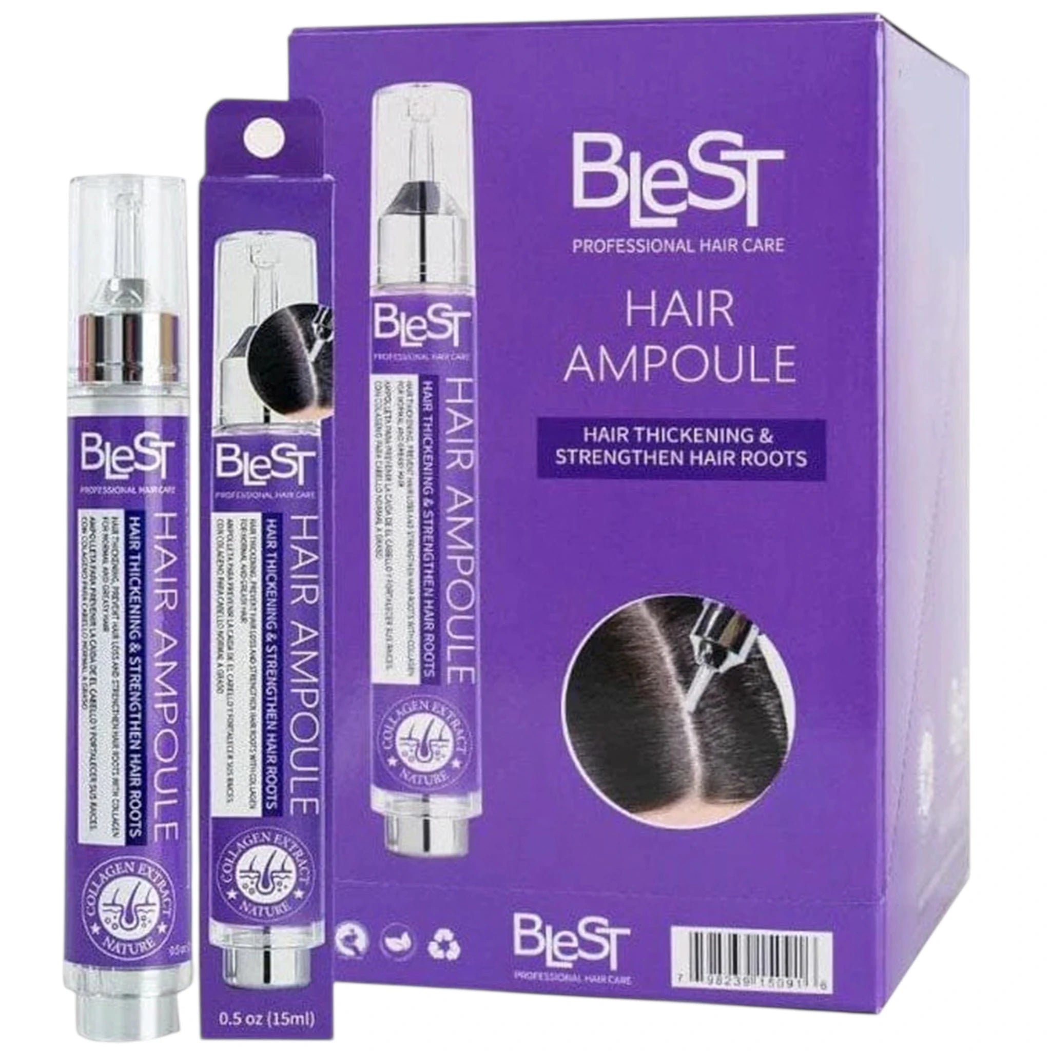 (12-pack) Blest Hair Ampoule Hair Thickening & Strengthen Hair Roots - Thumbnail 2