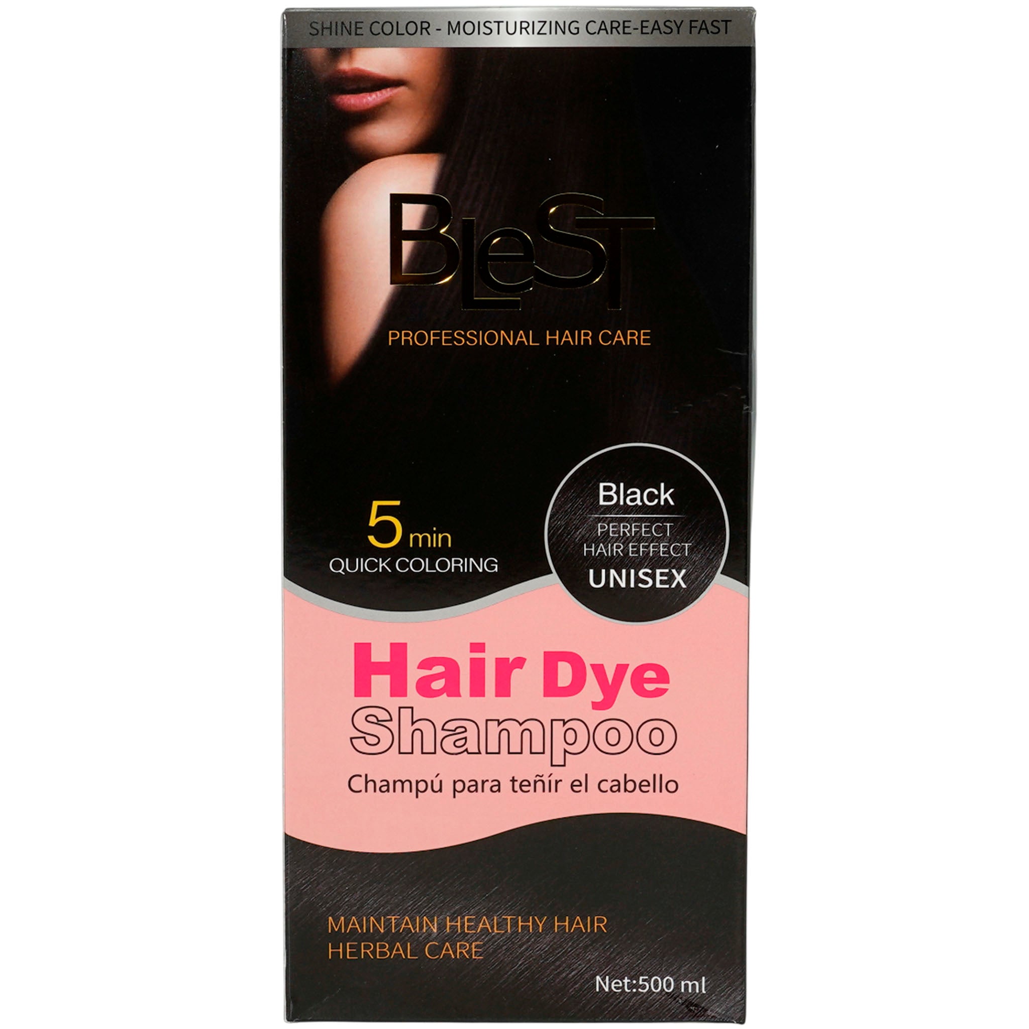(6-pack) Hair Dye Shampoo by TASTE OF GLAM (Multiple Colors)