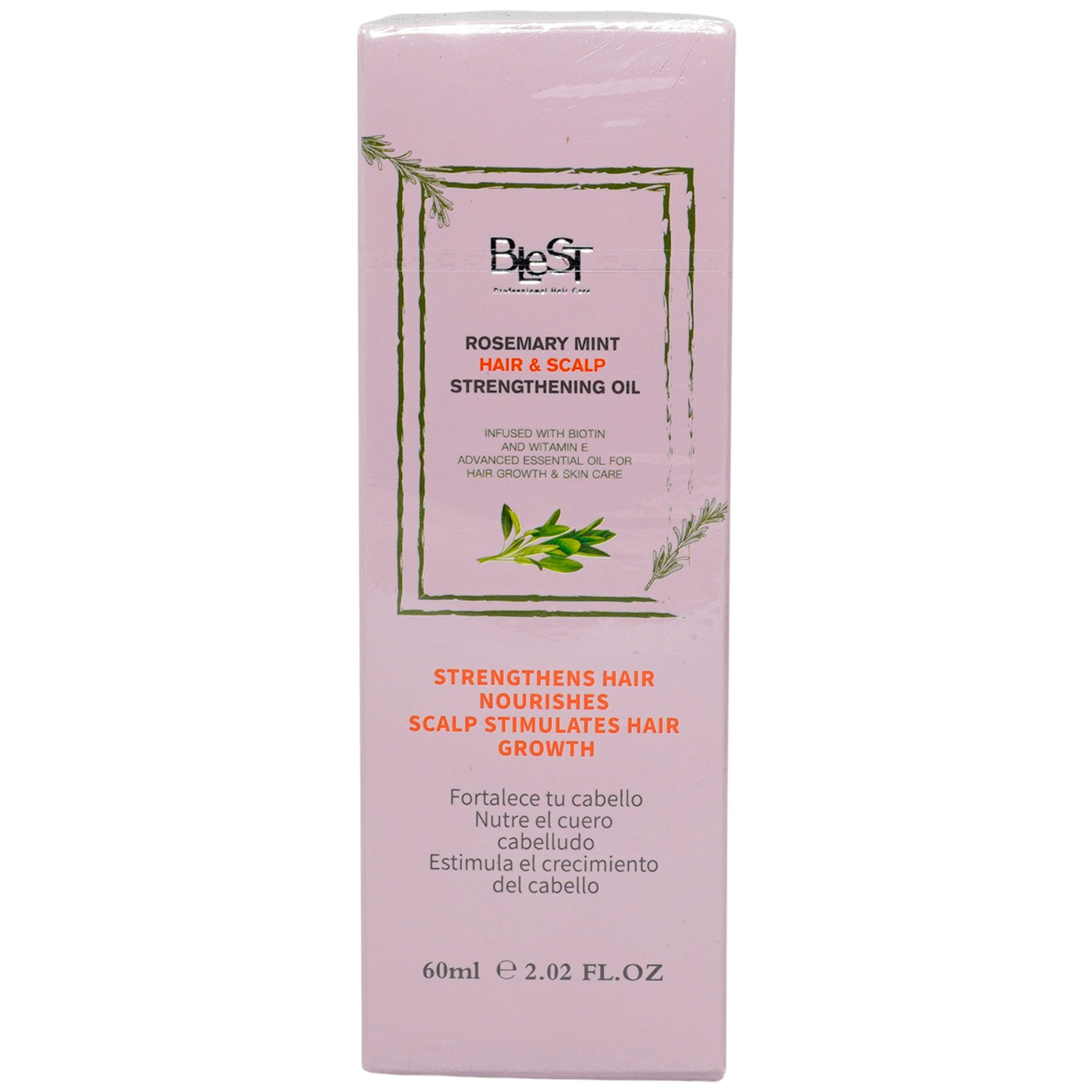 (12-pack) Blest Rosemery Mint Hair & Scalp Strengthening Oil - Thumbnail 3