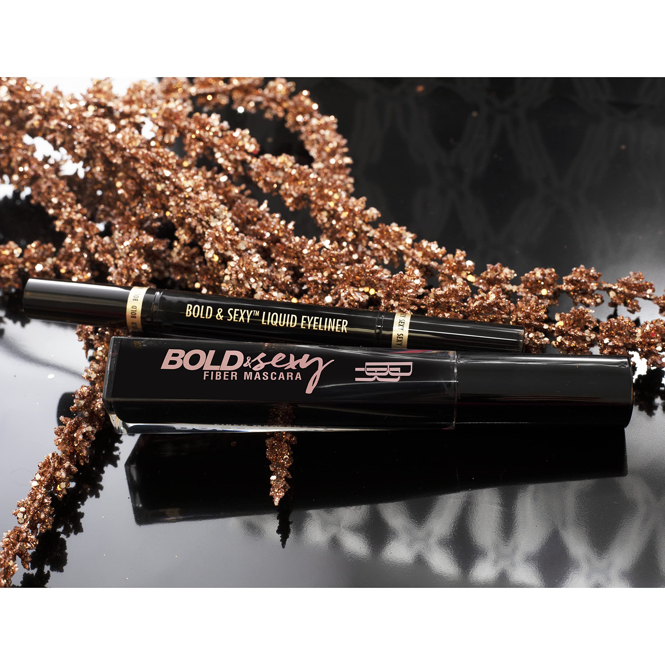 Black Radiance Bold Sexy Fiber Mascara Black - Thumbnail 2