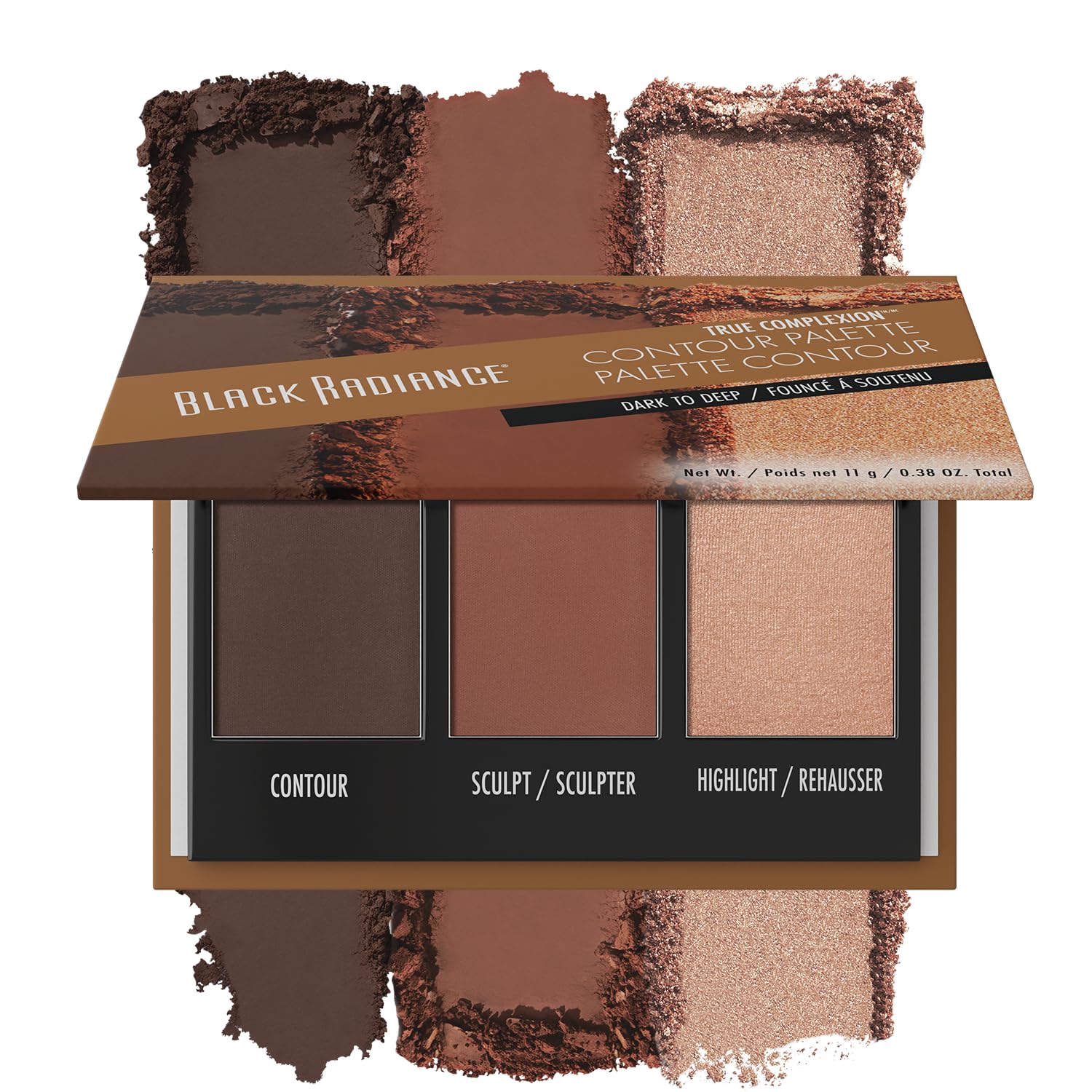 Black Radiance True Complexion Contour Palette Dark To Deep