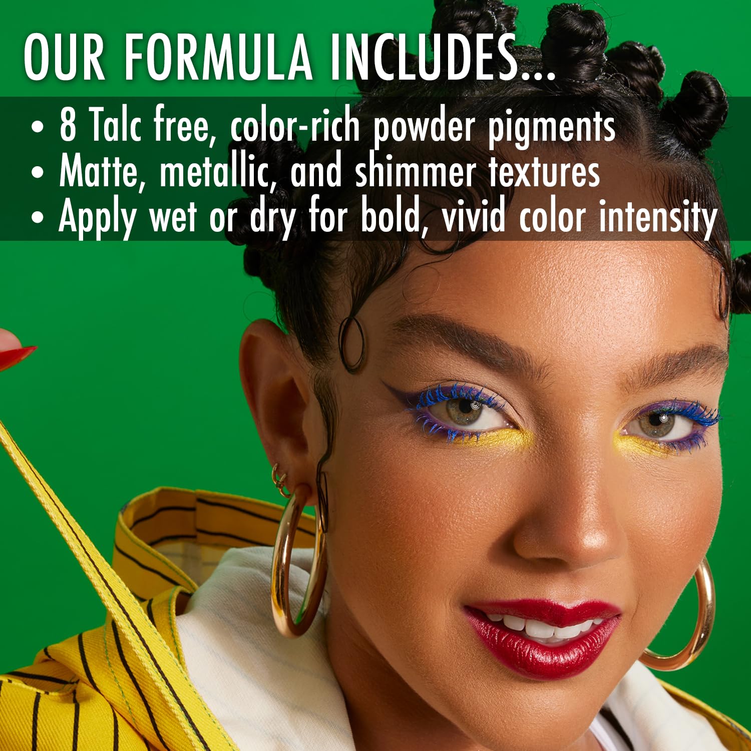 Black Radiance Cross Colours Eyeshadow Palette Talc Free Highly Pigmented Matte - Thumbnail 2