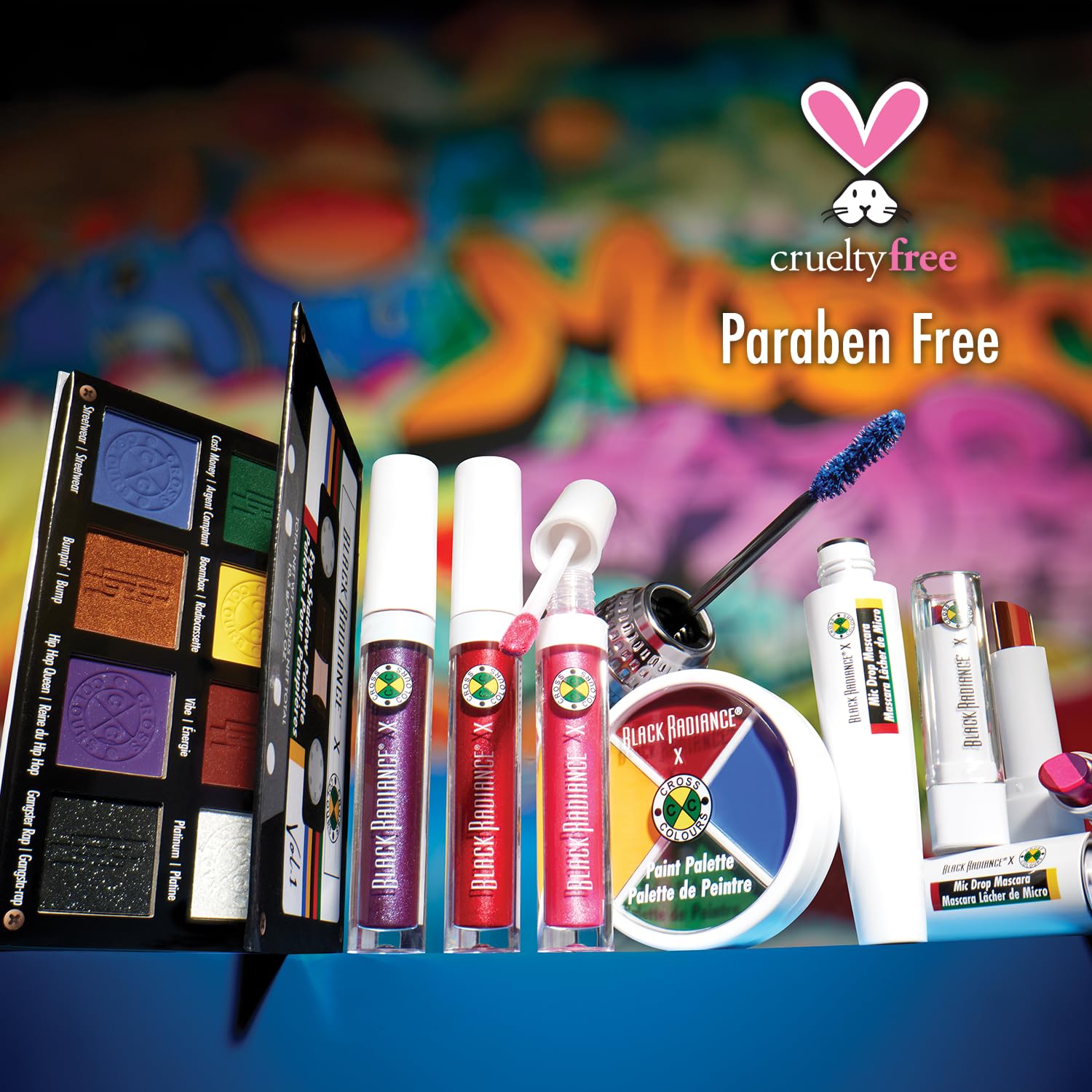 Black Radiance Cross Colours Paint Palette Ultra Pigmented Metallic Finish - Thumbnail 3