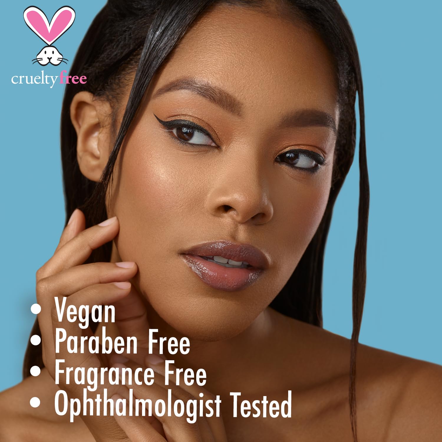 Black Radiance Waterproof Mascara Eclipse 0.34 Fl Oz - Thumbnail 2