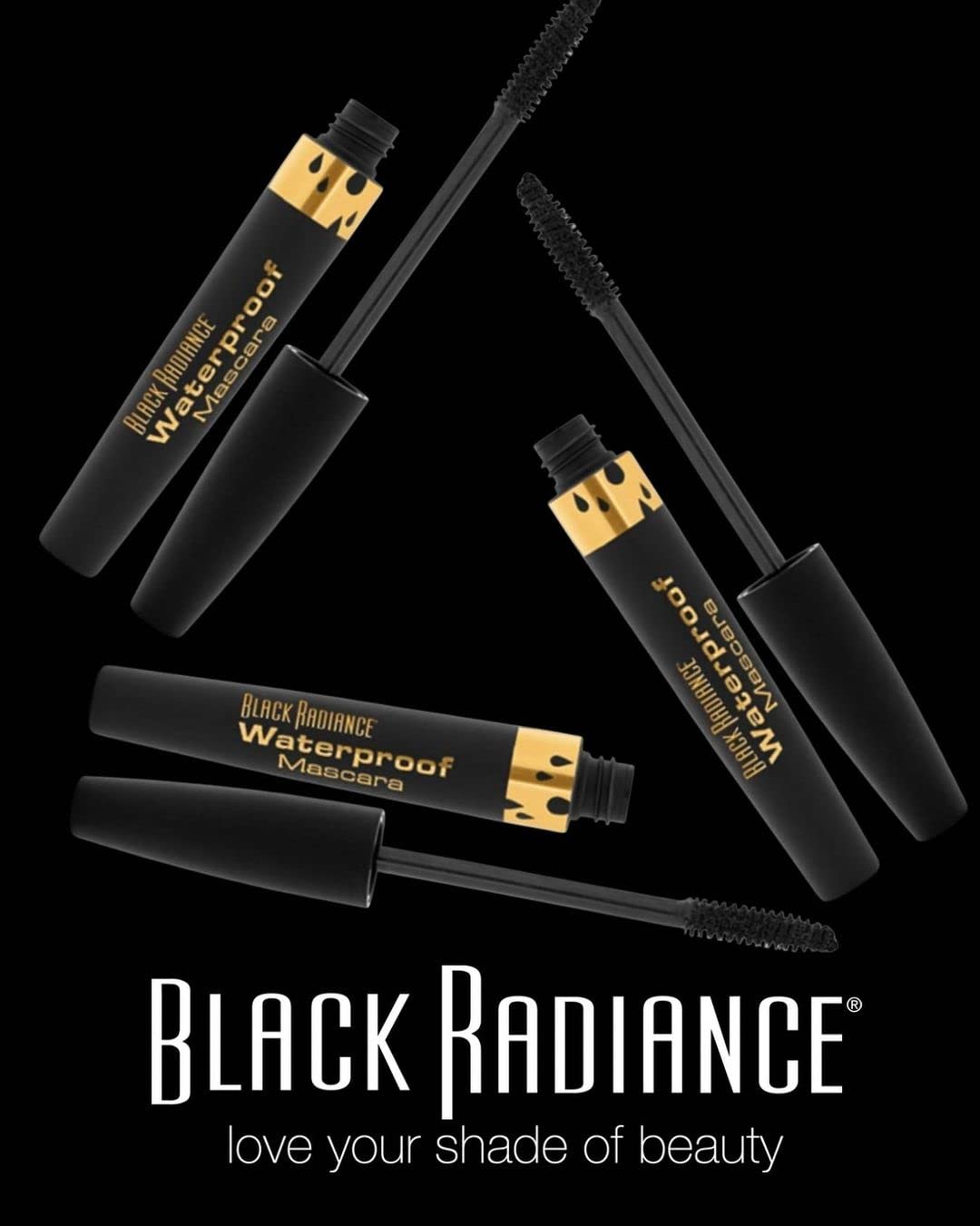 Black Radiance Waterproof Mascara Eclipse 0.34 Fl Oz - Thumbnail 3