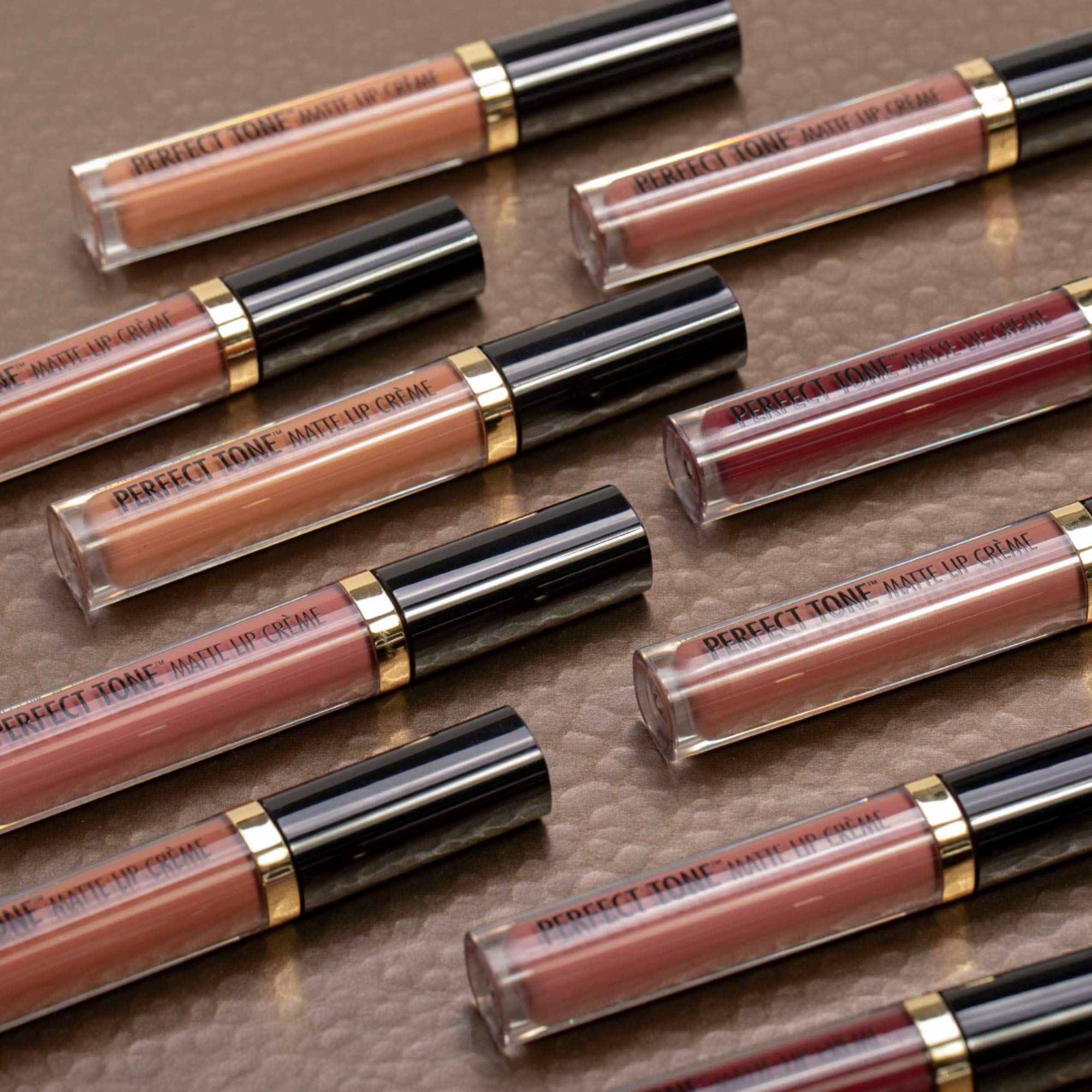 Black Radiance Perfect Tone Matte Liquid Lipstick Lip Crème Pretty Sexy - Thumbnail 3