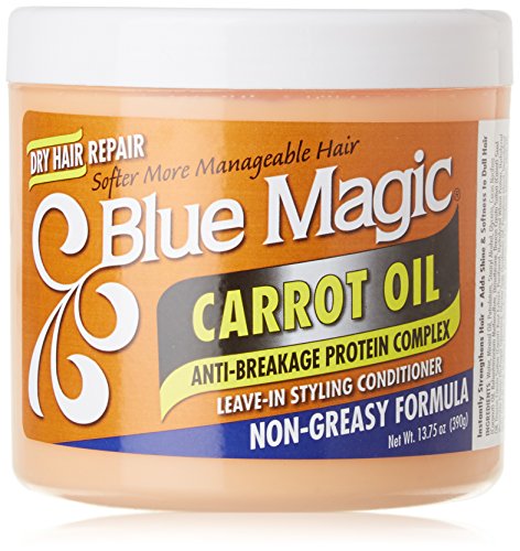 Blue Magic Carrot Oil Leave In Styling Conditioner 13.75 oz - Thumbnail 3