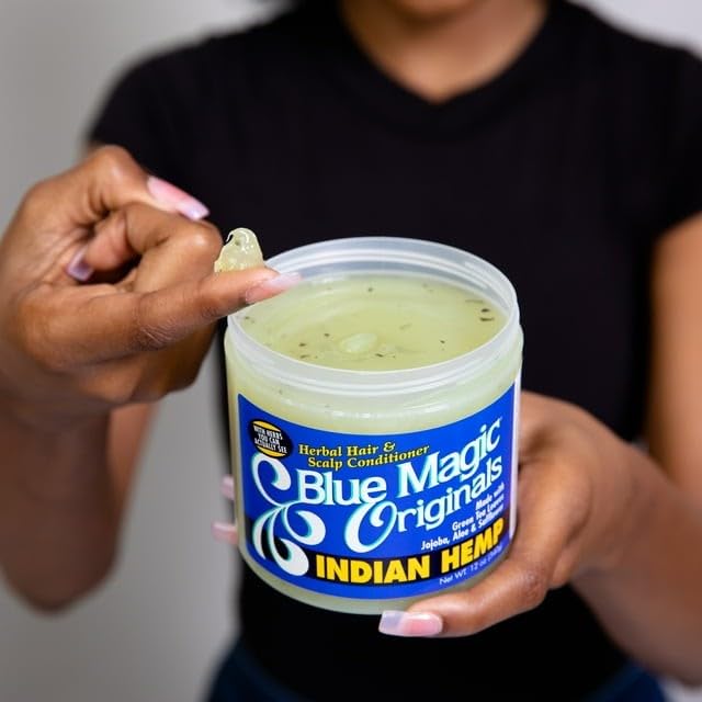 Blue Magic Indian Hemp Conditioner 12 oz - Thumbnail 3