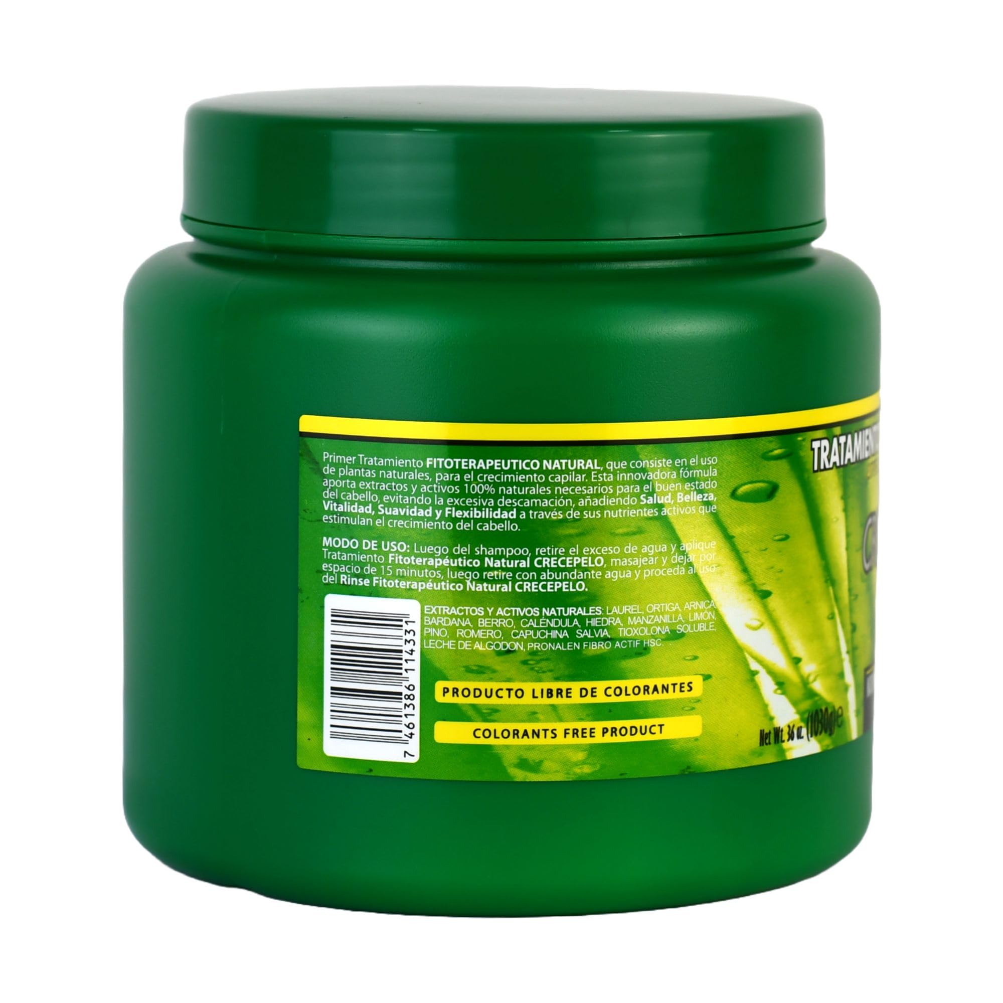 Boe Crece Pelo Natural Phitoterapeutic Treatment 36 oz - Thumbnail 3