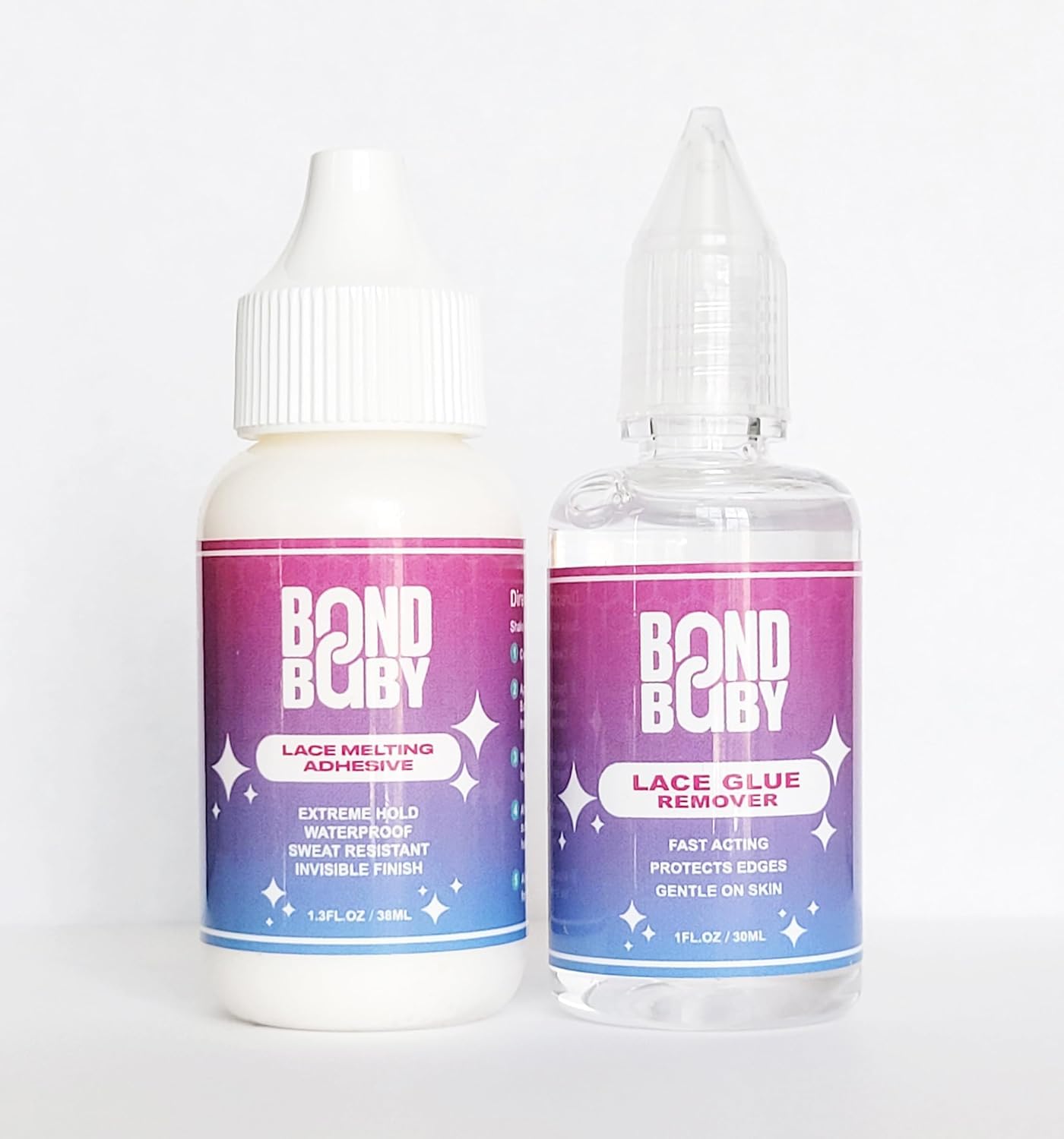 Bond Baby Lace Melting Adhesive Extreme Hold Glue for Wigs and Hair Systems - Thumbnail 3