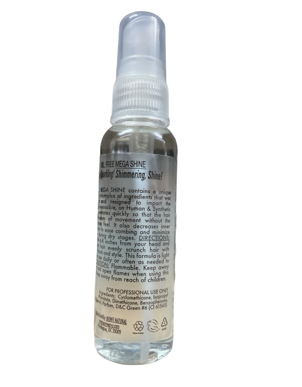 Wet N Wavy Mega Shine Spritz 2 oz