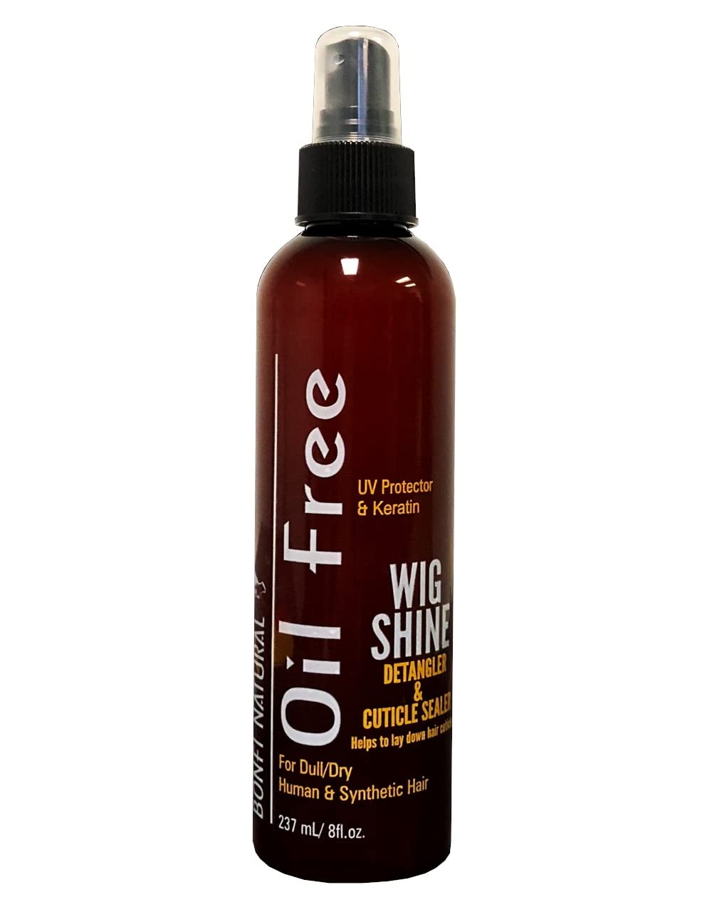 Leebeauty.com Bonfi Natural Oil Free Wig Shine Detangler and Cuticle Sealer - Thumbnail 3