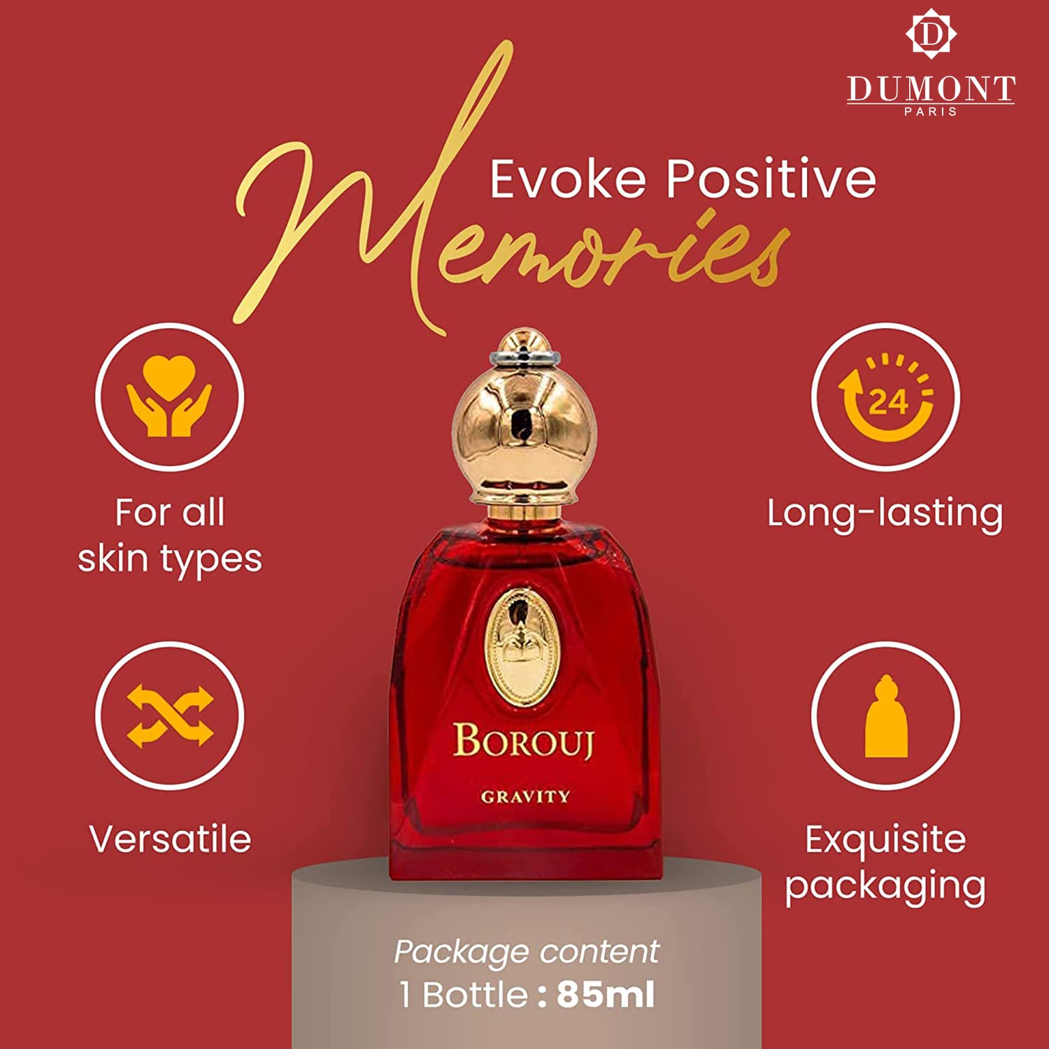 Borouj Gravity 2.9 U United Arab Emir. 48pcs Bybox EDP - Thumbnail 3