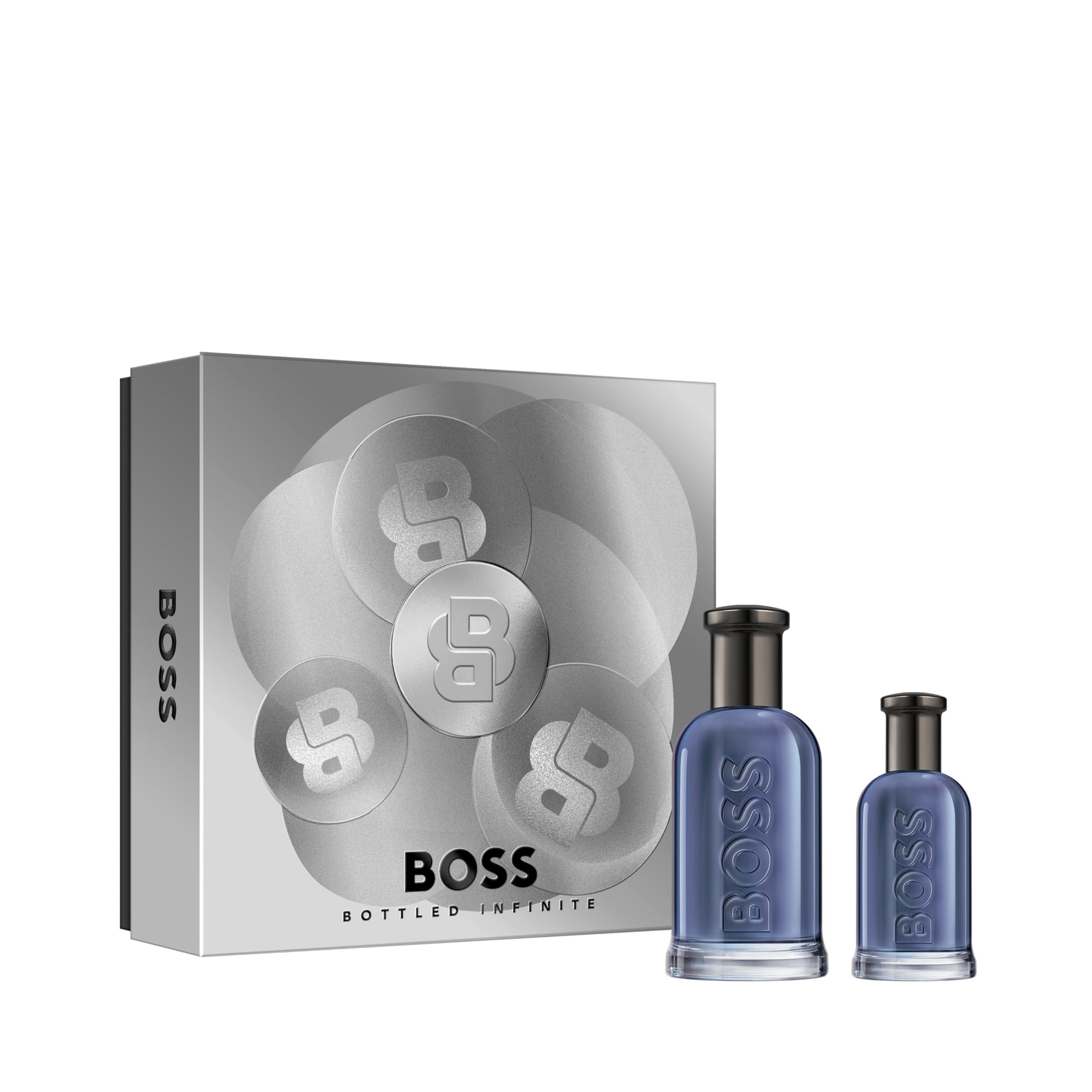 [Set] Hugo Boss Bottled Infinite Woody Cologne With Notes of Apple Patchouli Lavender
