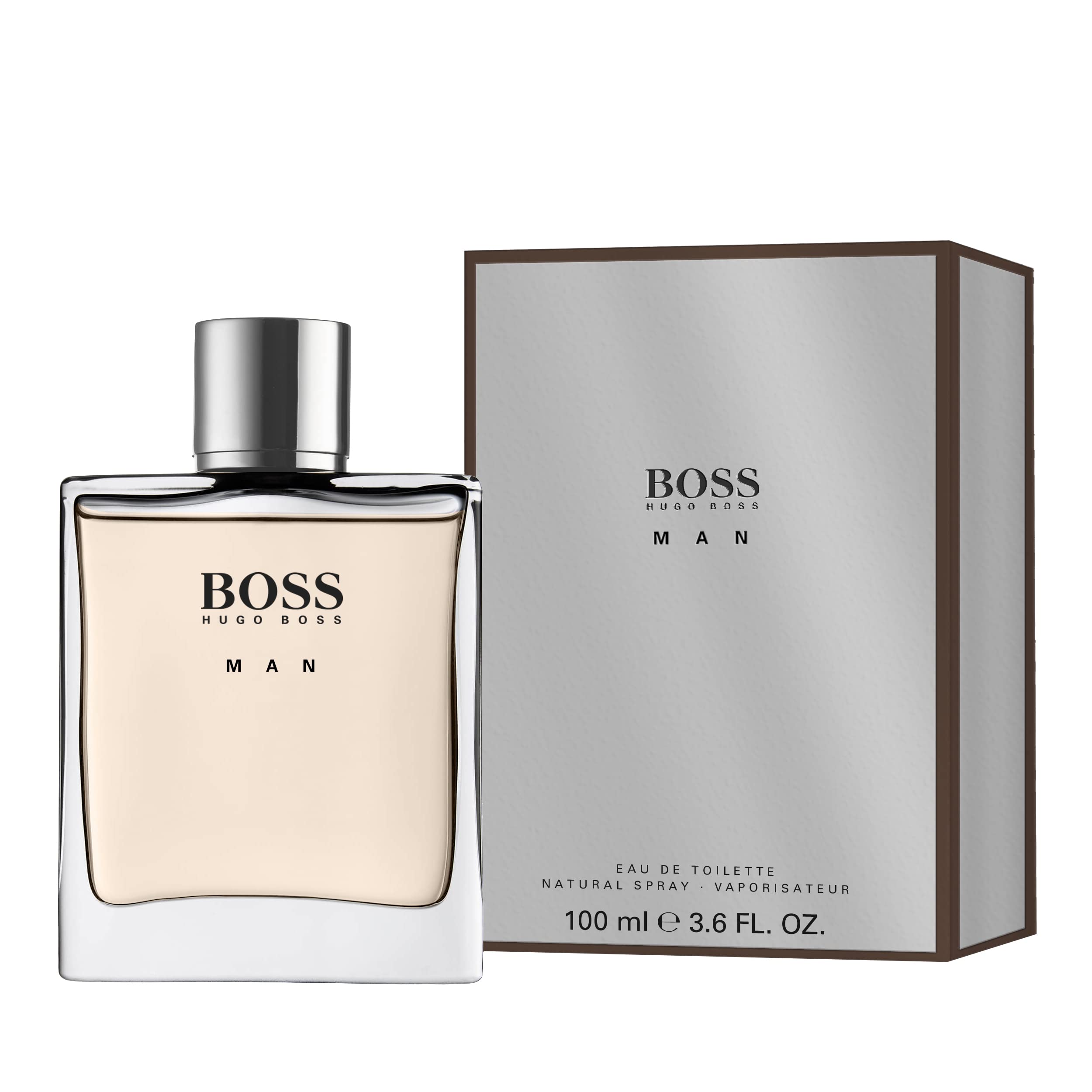 Boss Man 3.3 Fl Oz With Notes of Cinnamon Orange Sandalwood and Vanilla For Men - Thumbnail 2